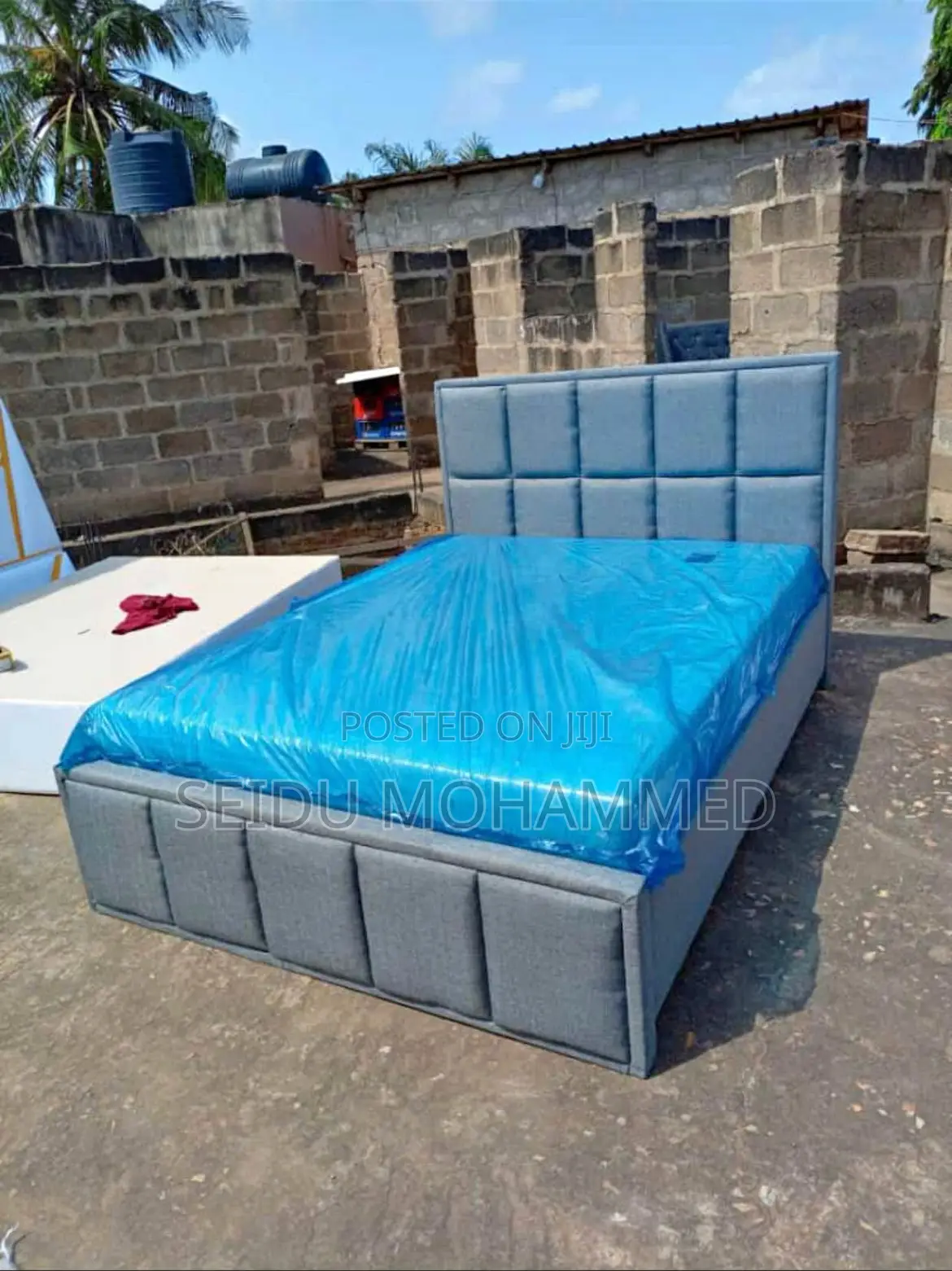 A Design Bed Frame With Mattress