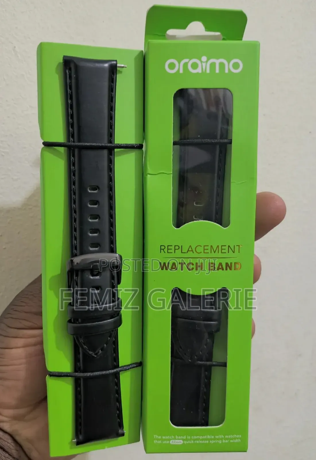 Oraimo Watch Strap 33 Leather Watch Strap
