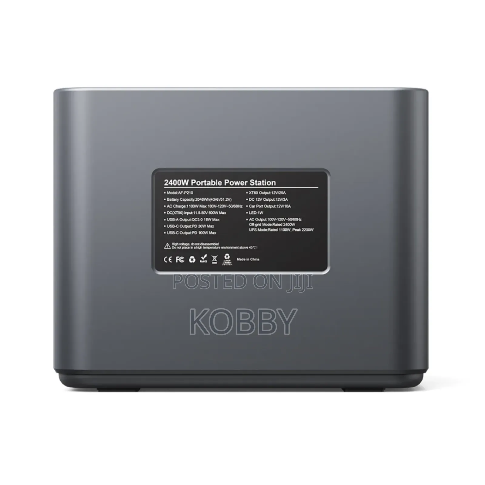 Aferiy 2400w Power Station