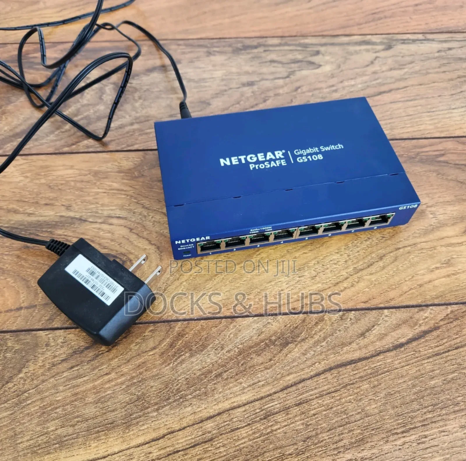 Netgear 8-Port Gigabit Ethernet Unmanaged Switch (Gs108)