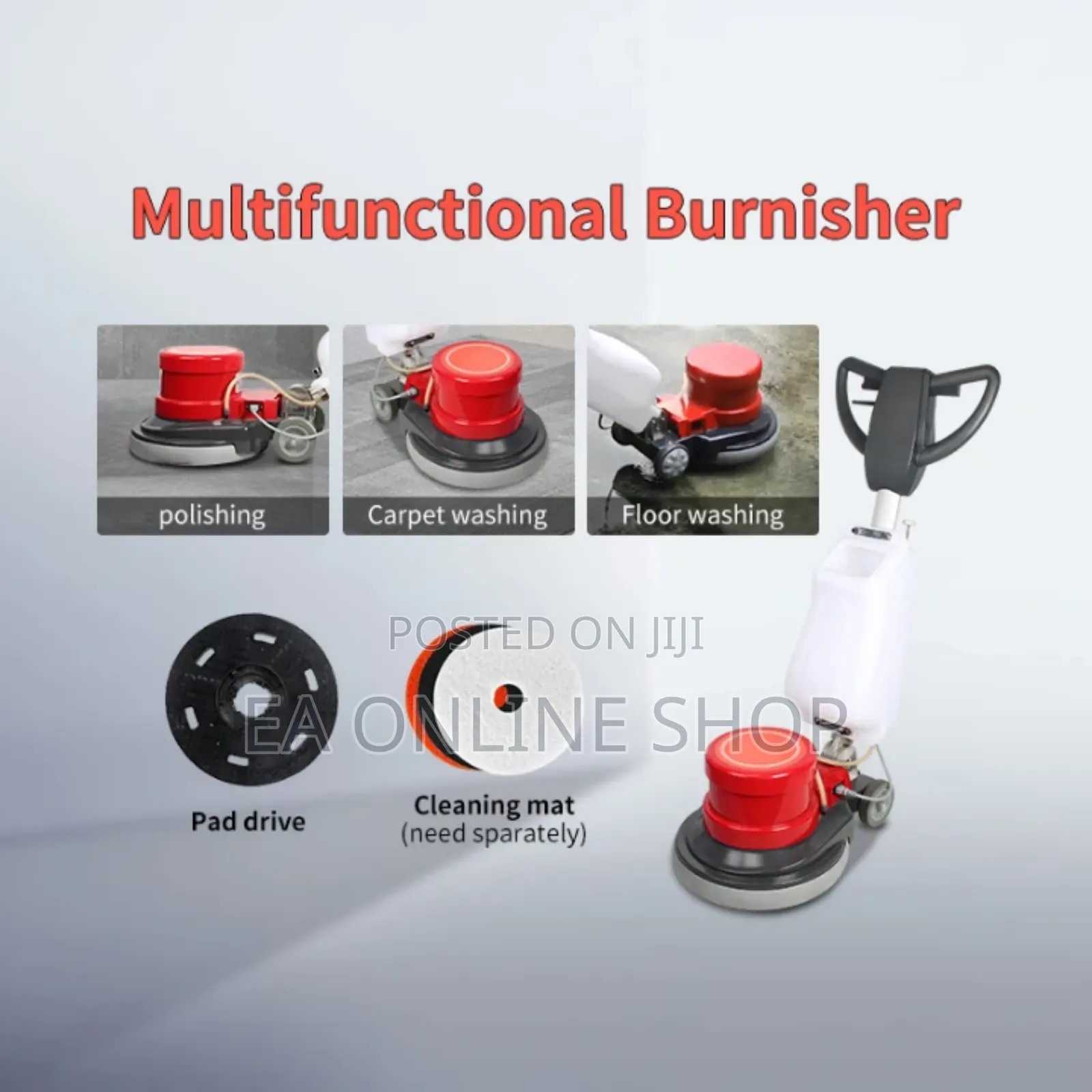 17 Inches Multifunctional Floor Carpet Scrubbing Machine