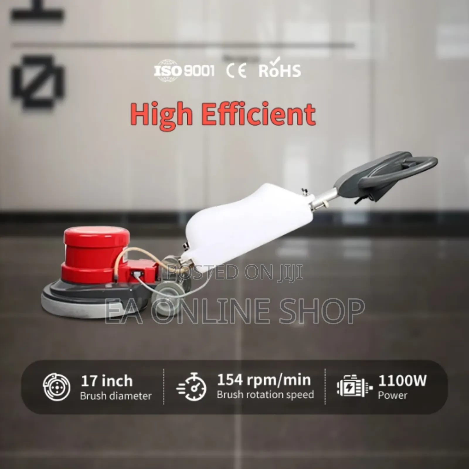 17 Inches Multifunctional Floor Carpet Scrubbing Machine