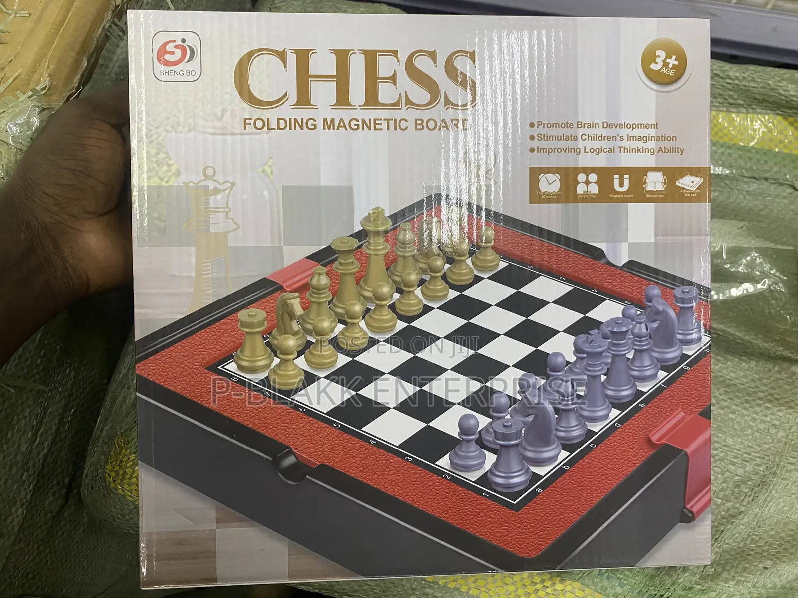 Chessboard Chess Game for Adults and Kids Magnetic Board