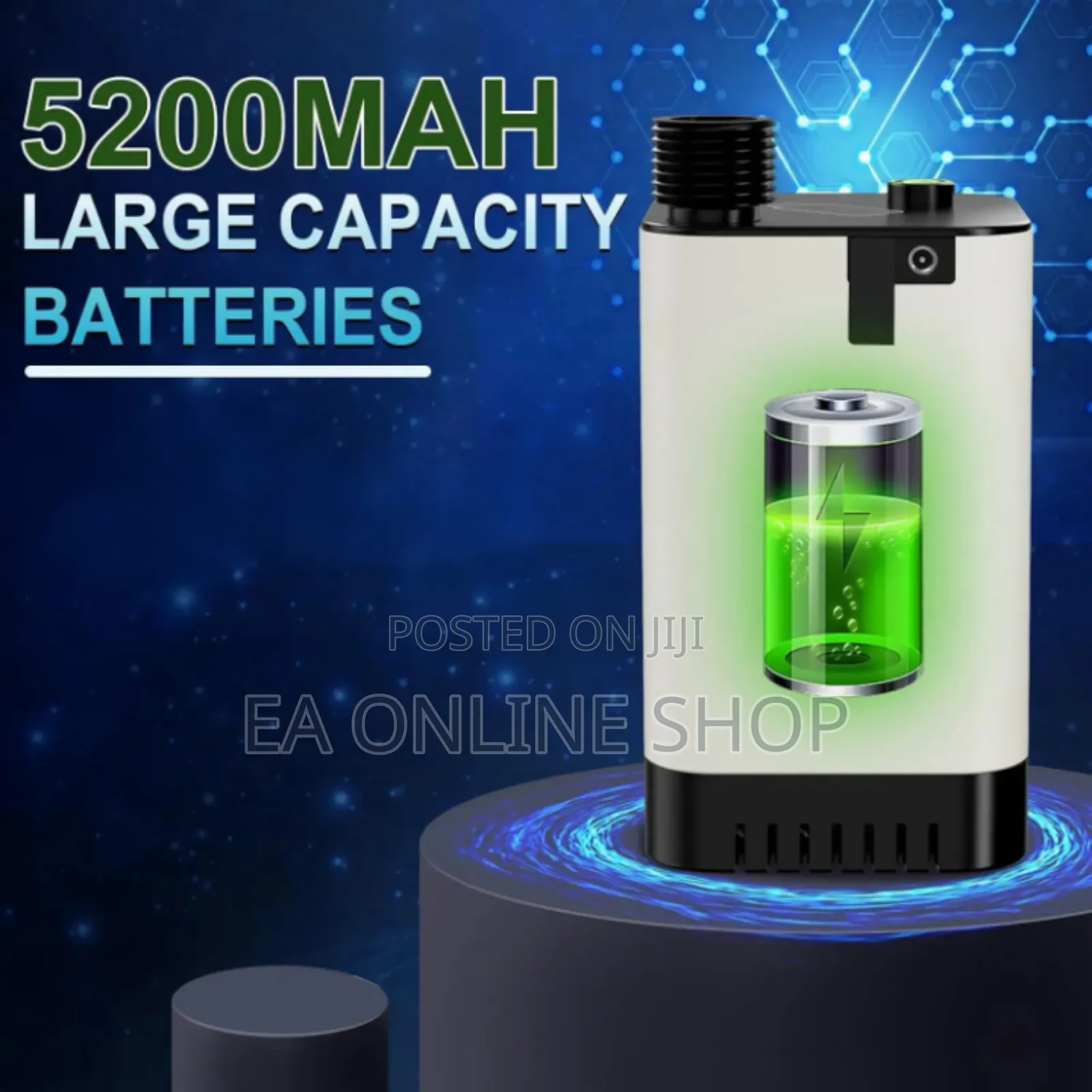 Potable Rechargeable Shower for Bathing, Car Washing Etc