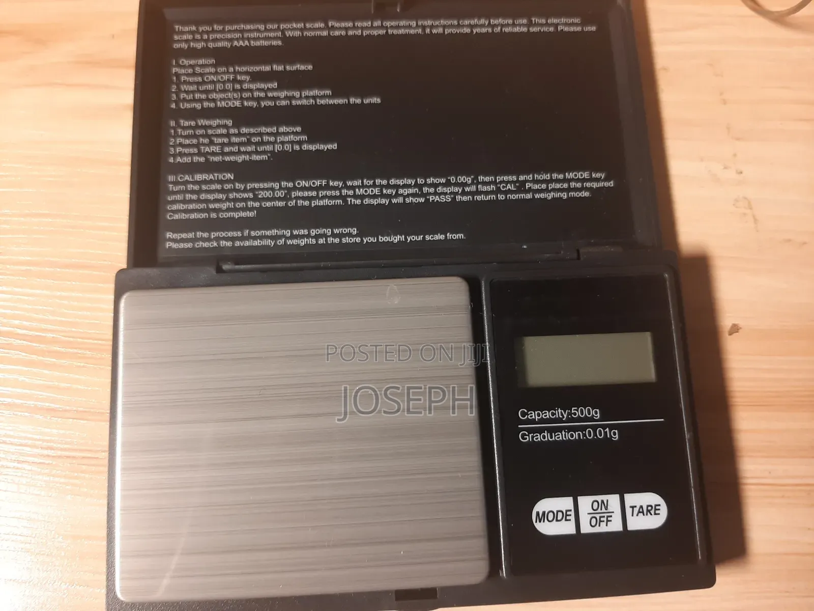 Digital Scale 500g