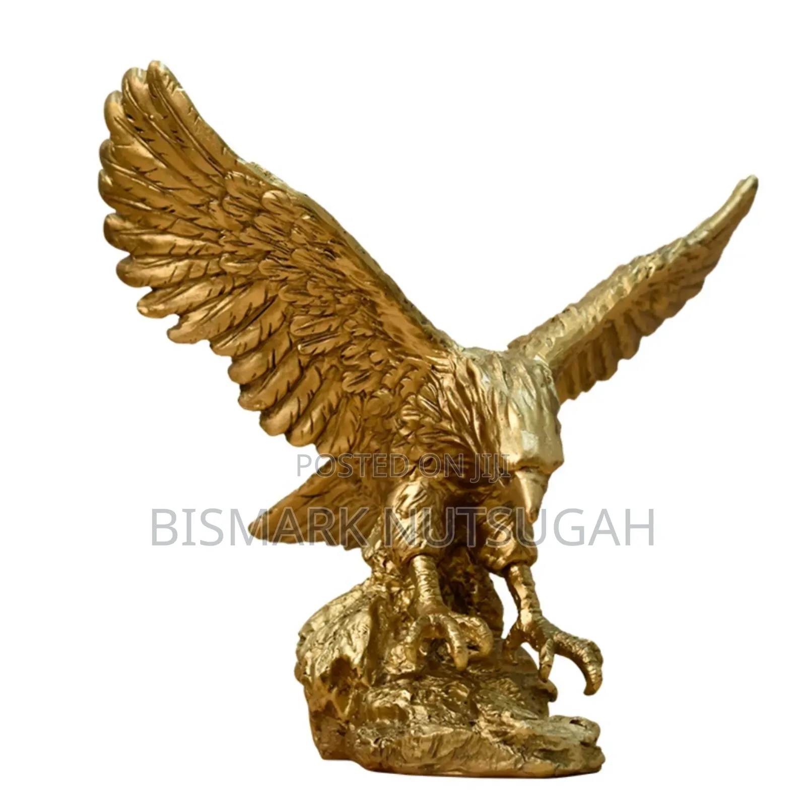 Eagle Golden Sculpture Statues Room Decor