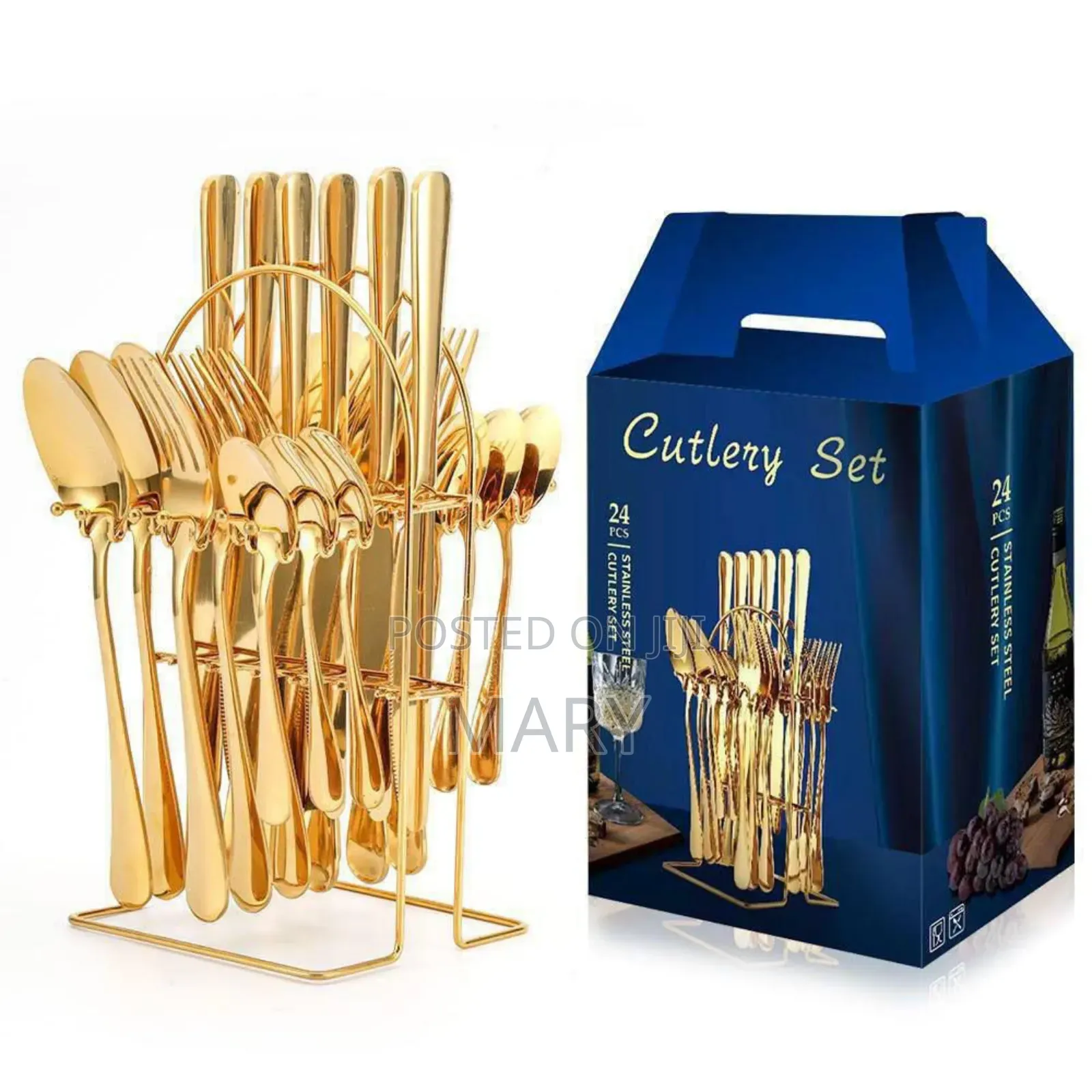 24 PCS Cutlery