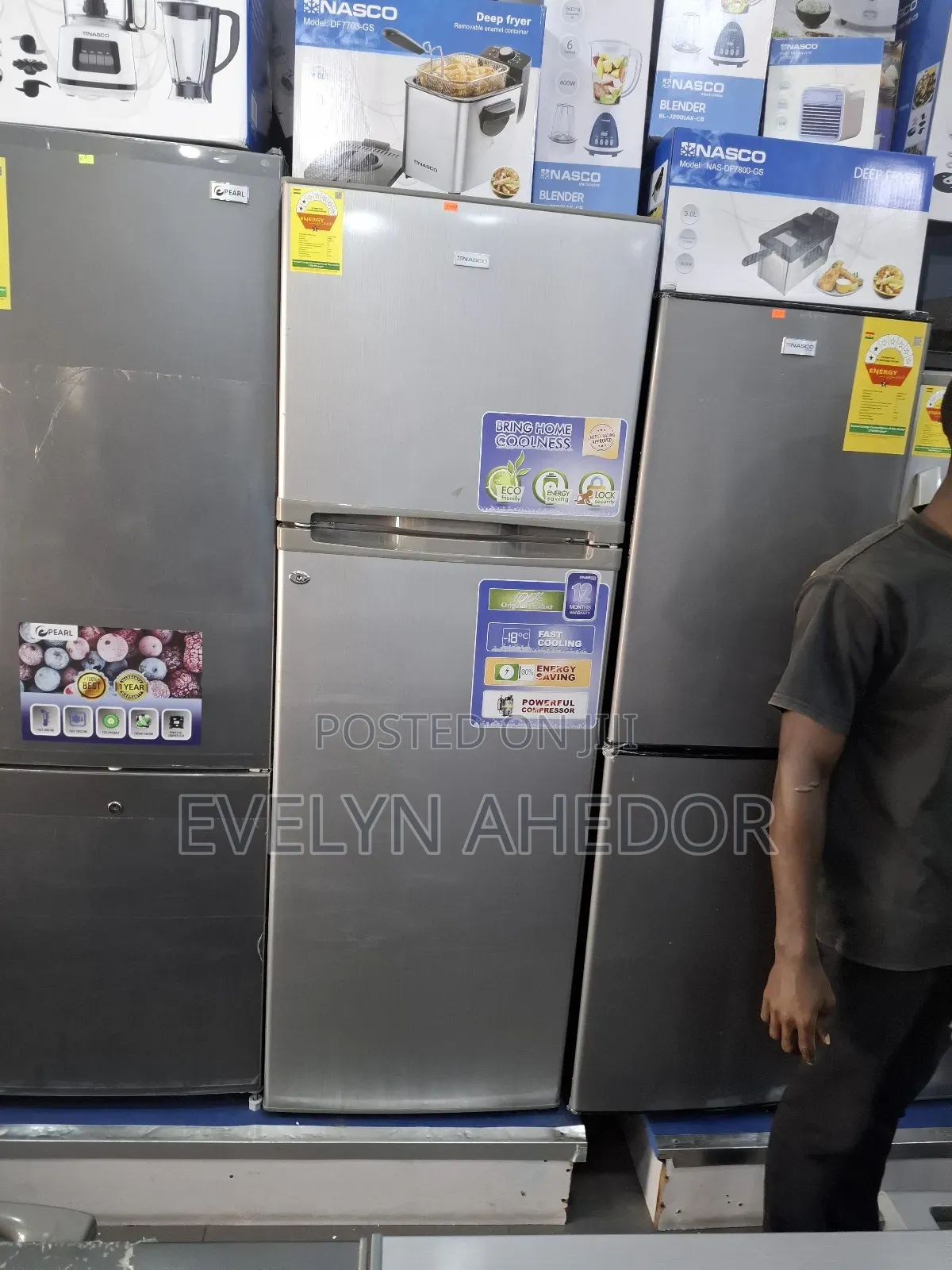 Bring Home Coolness Nasco 311 Litres Top Freezer Available