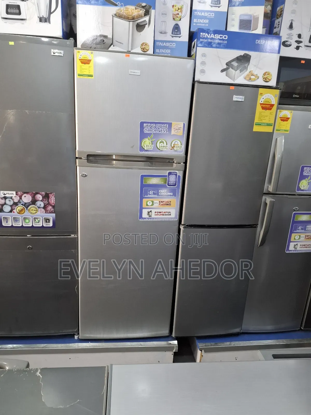 Bring Home Coolness Nasco 311 Litres Top Freezer Available