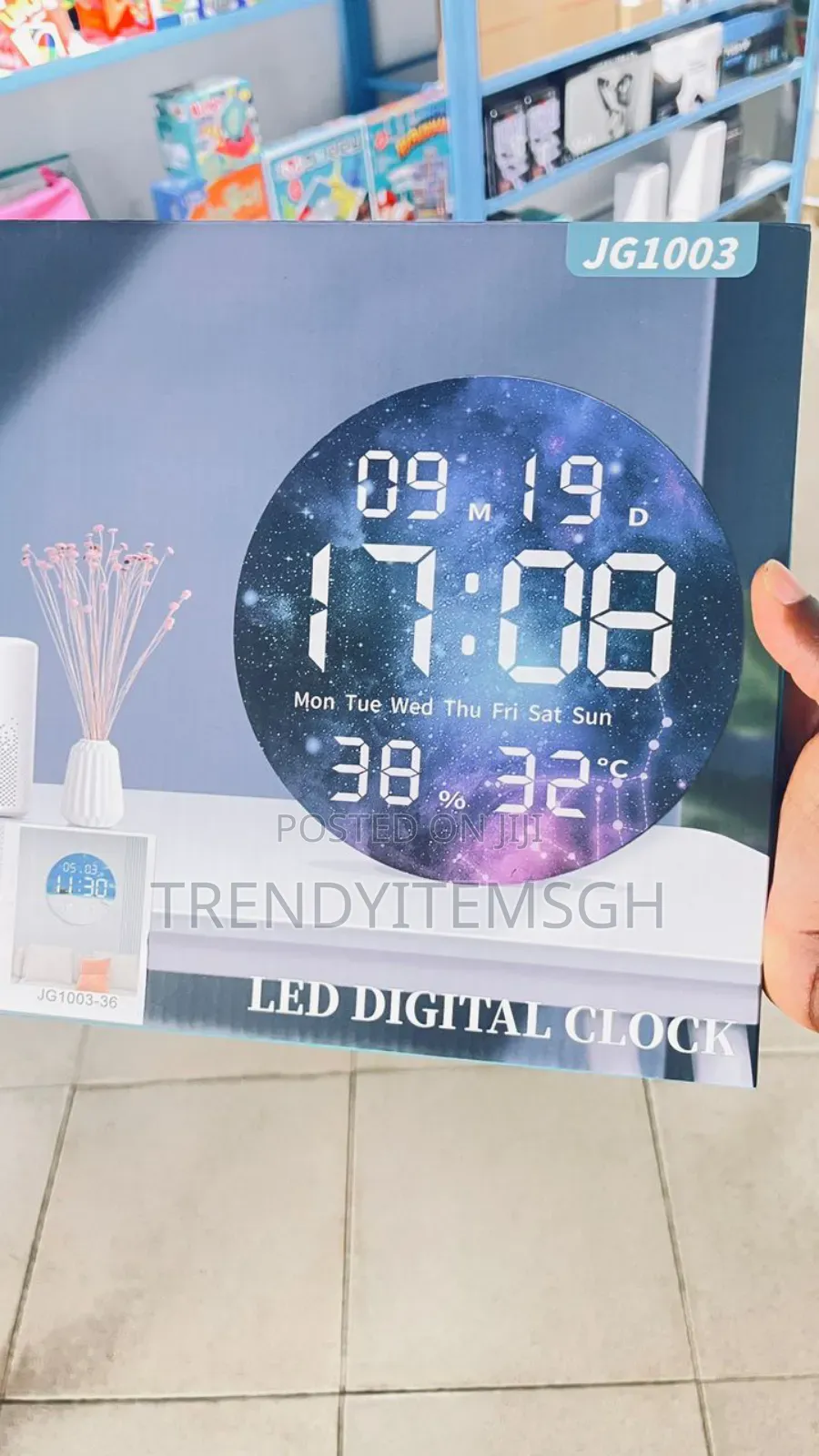 Digital Wall Clock