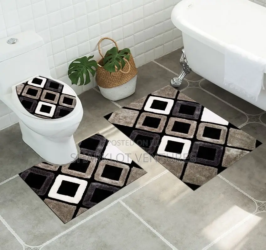 Toilet Deco Set (3 Pcs)