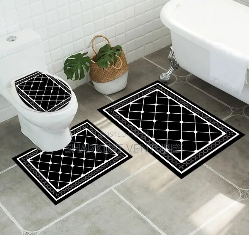 Toilet Deco Set (3 Pcs)