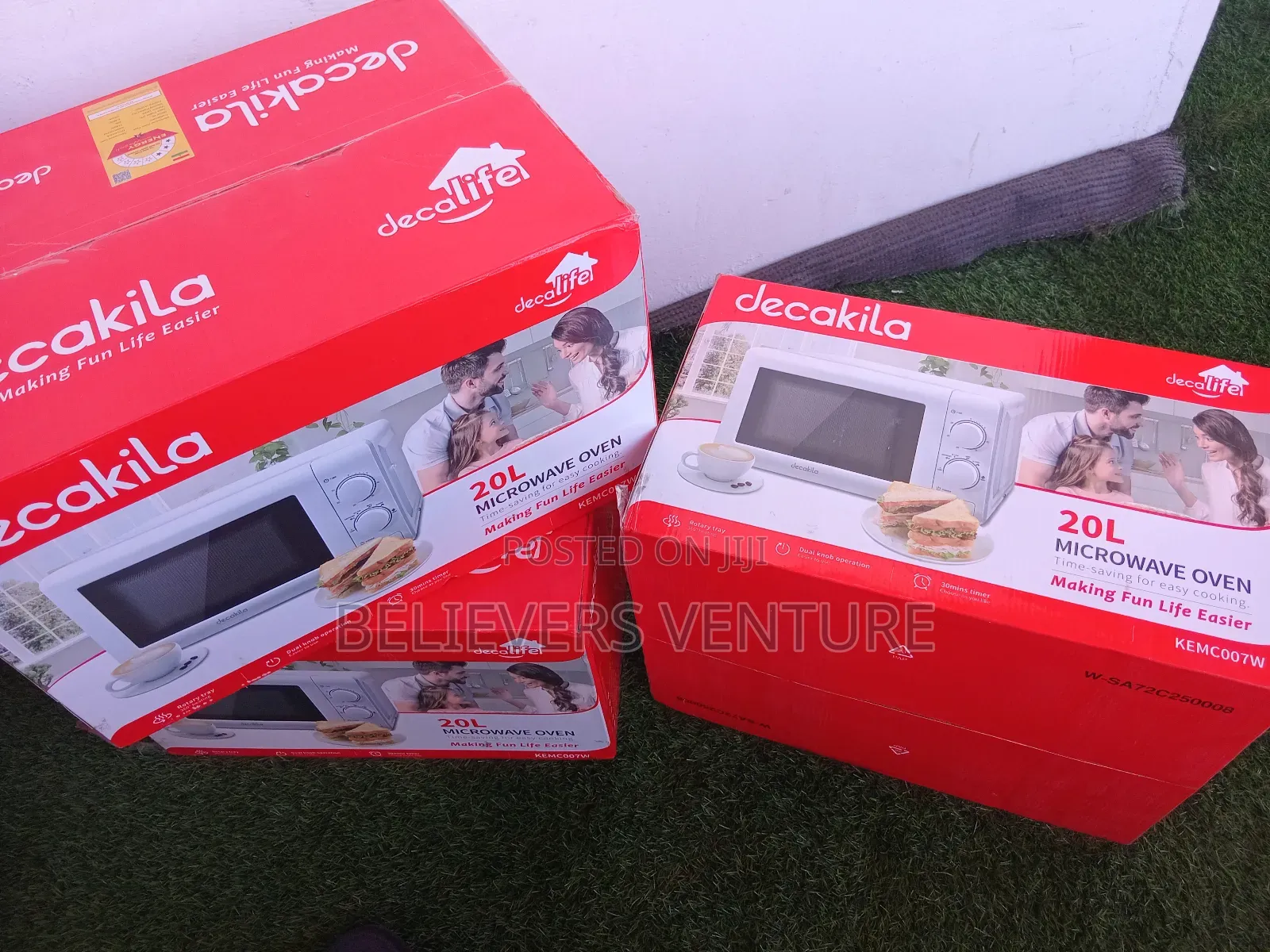 Decakila Large Capacity Space Oven 20l Oven Microwave 20l