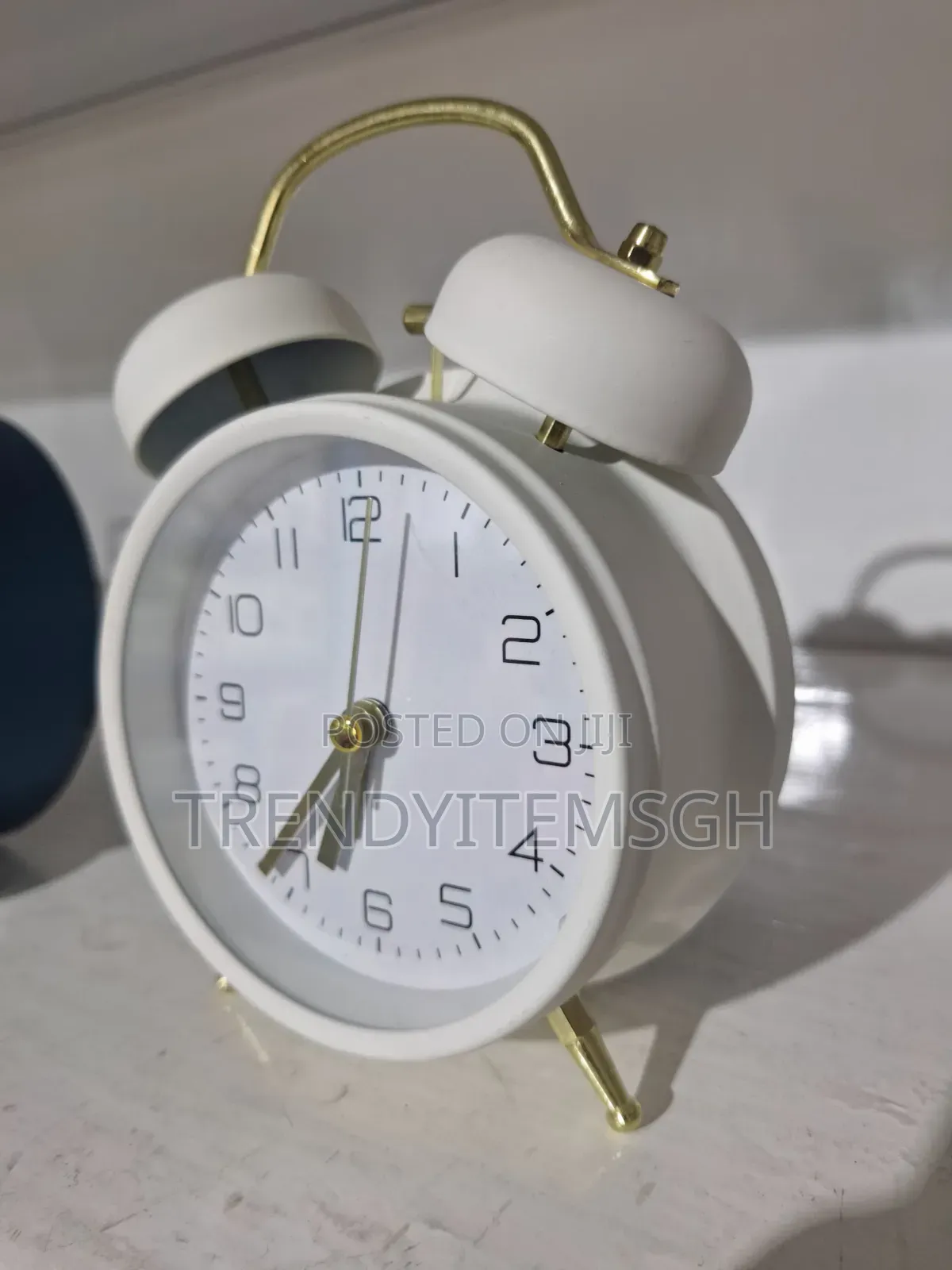 Metal Analog Alarm Clock