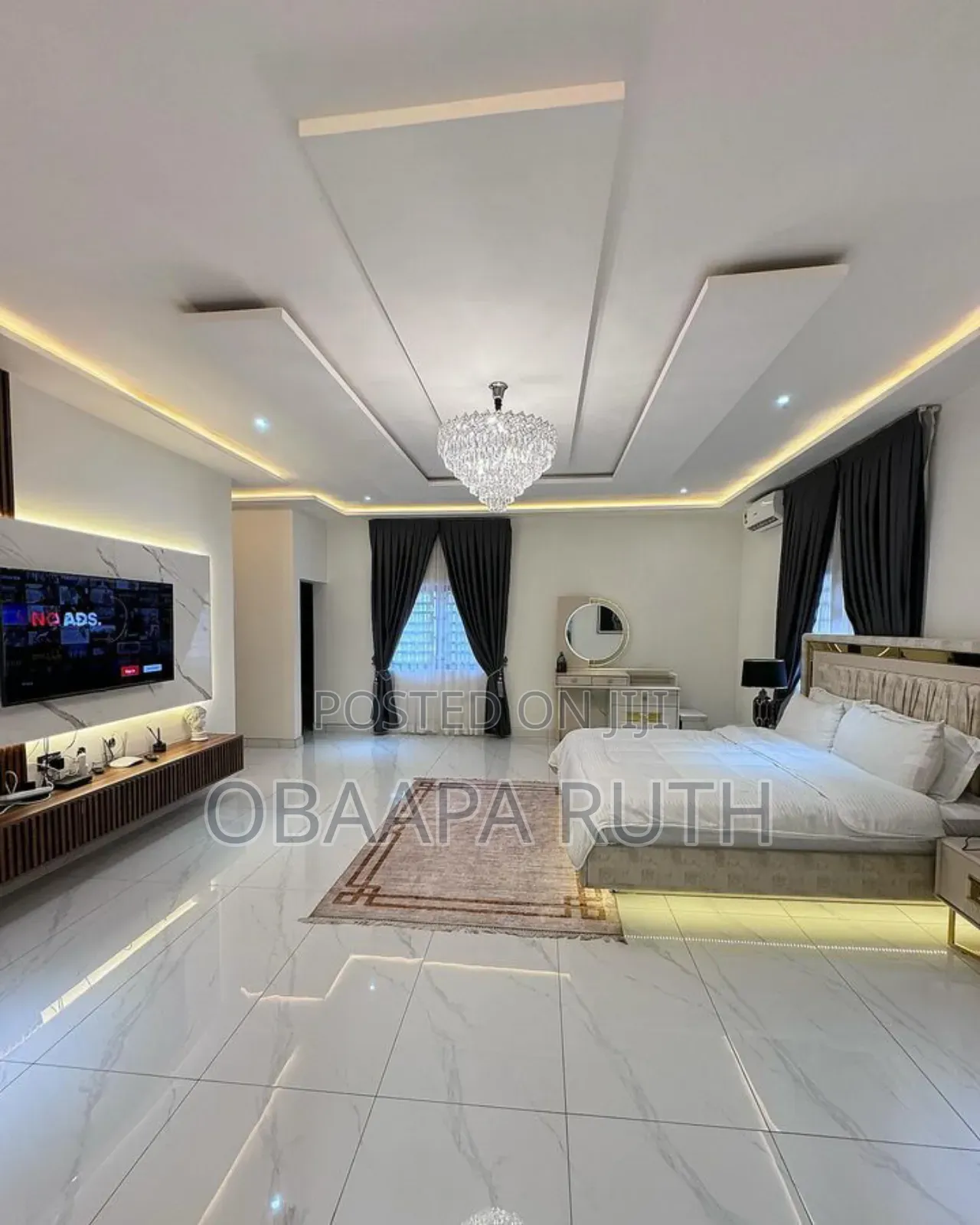 Furnished 4bdrm Duplex in American House for sale