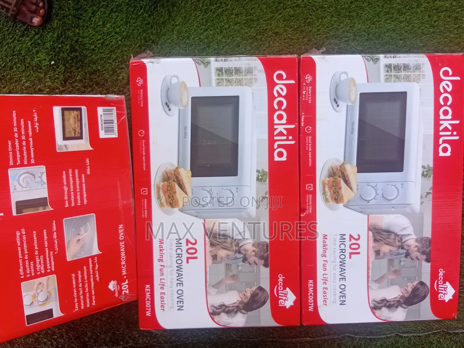 Money Saving Decakila Microwave Oven Machine Set