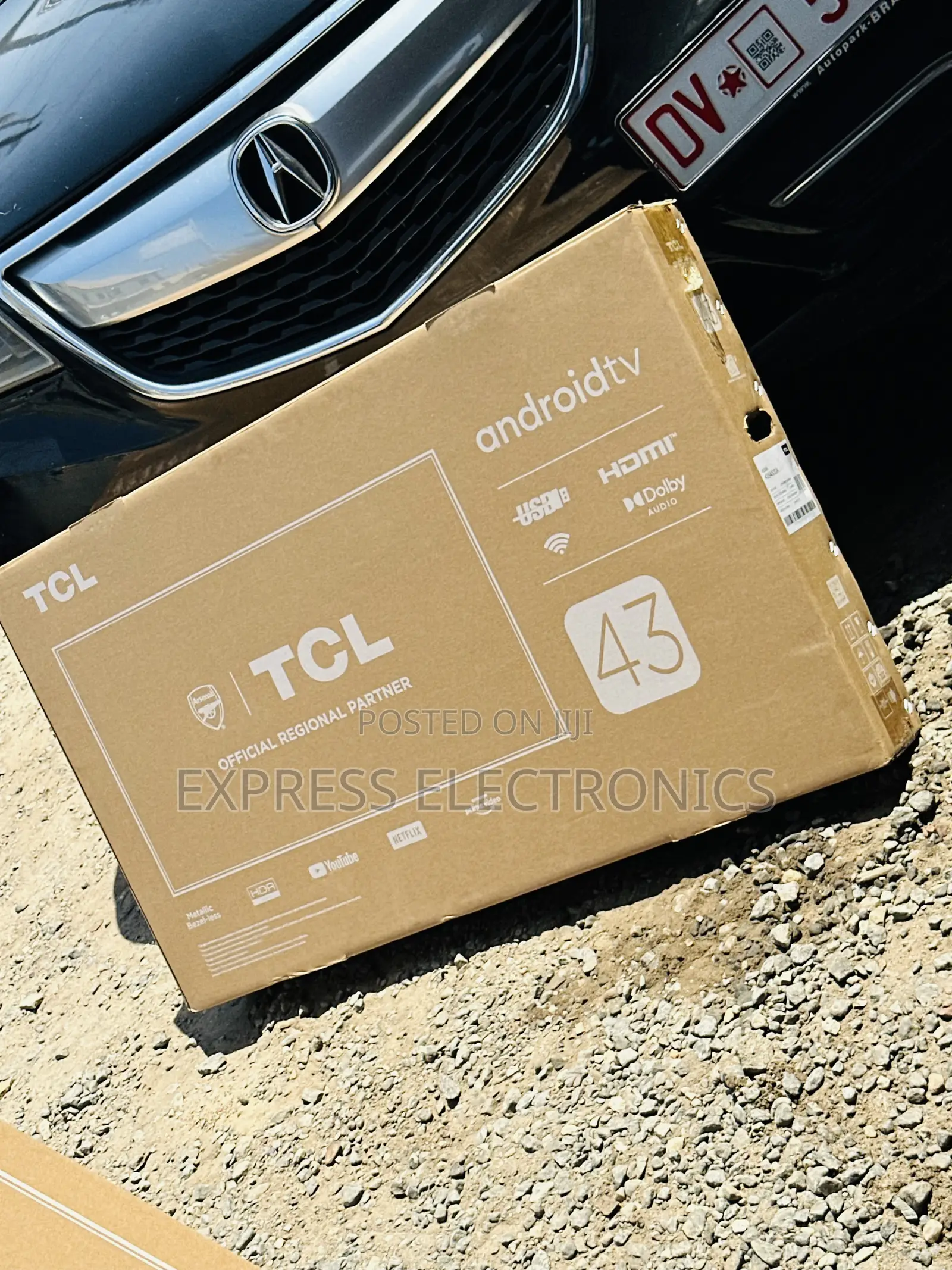 FHD Smart TCL 43”Television