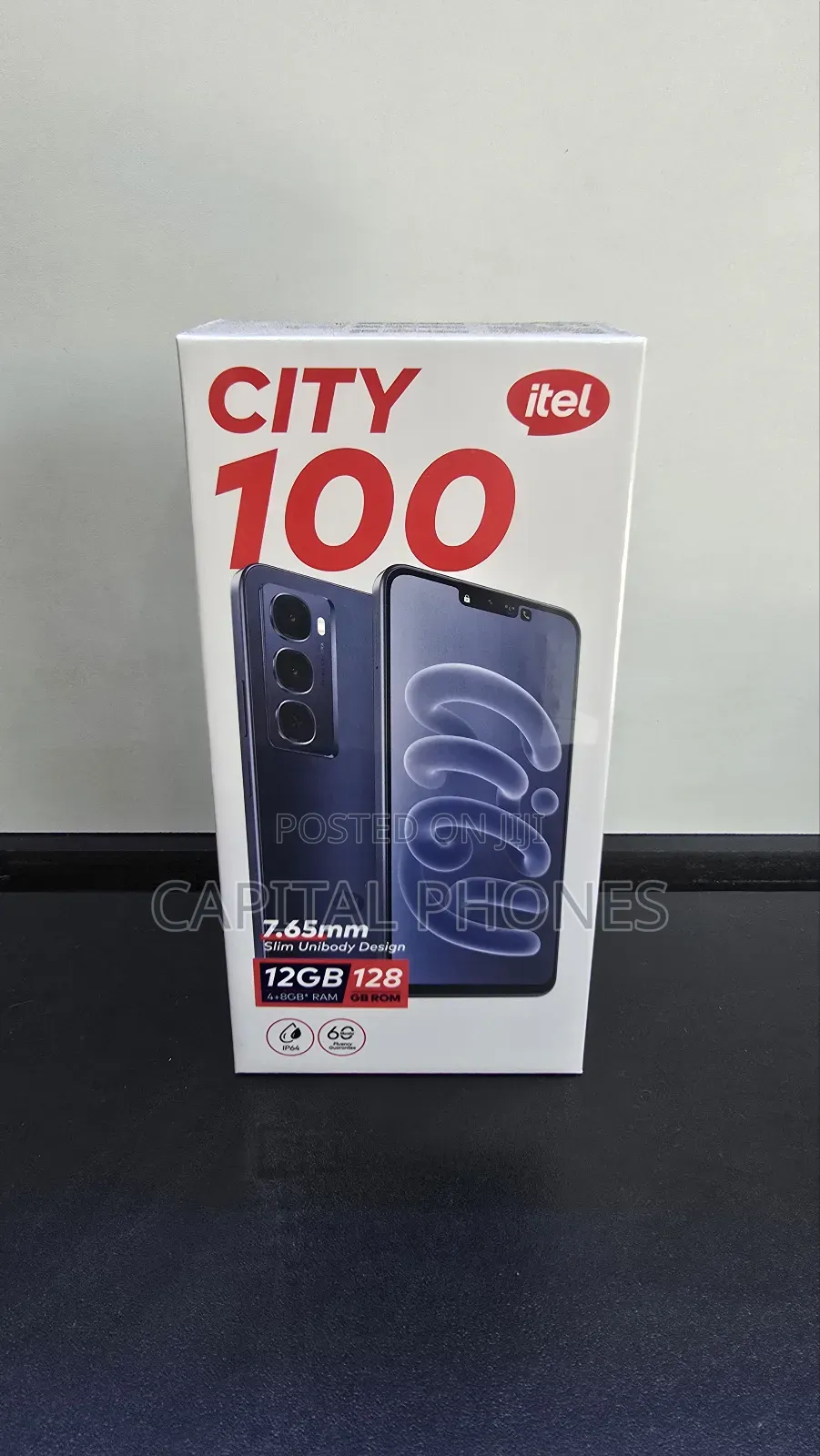 New Itel City 100 128 GB Blue