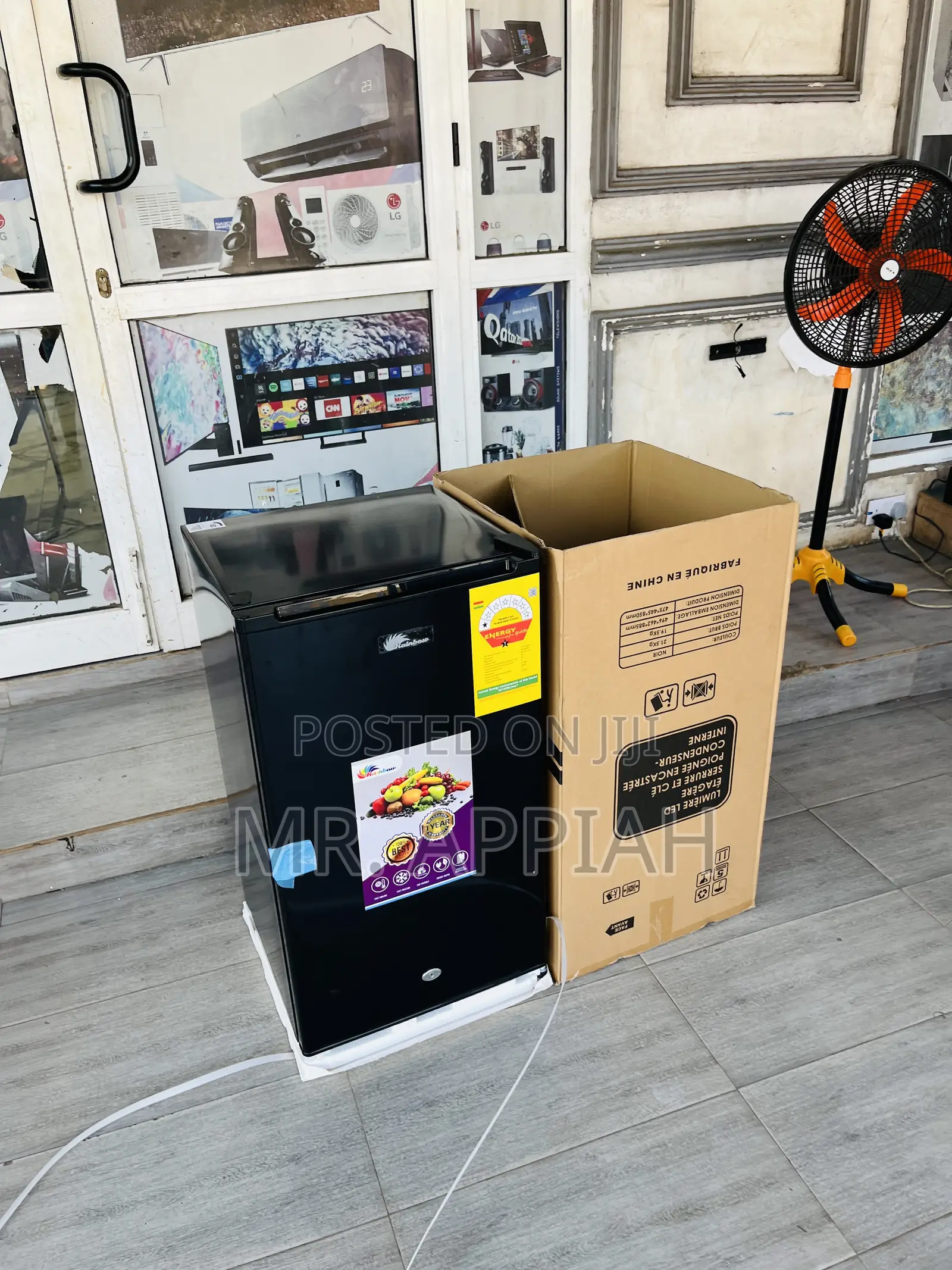 Buy Finest Rainbow Single Door Table Top Fridge(Black) 
