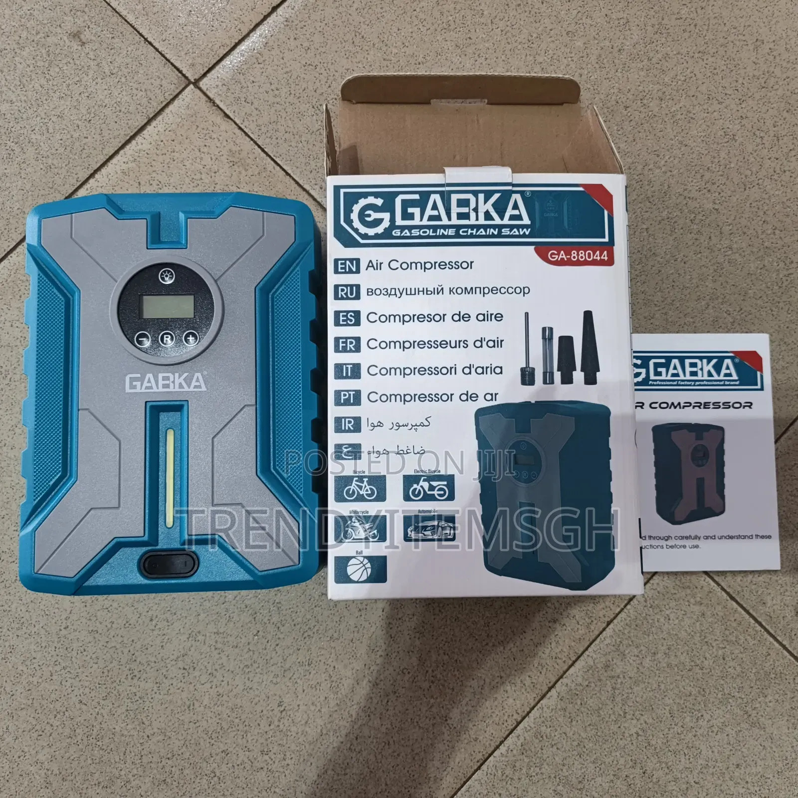Air Compressor Car Inflatable Tire Pump