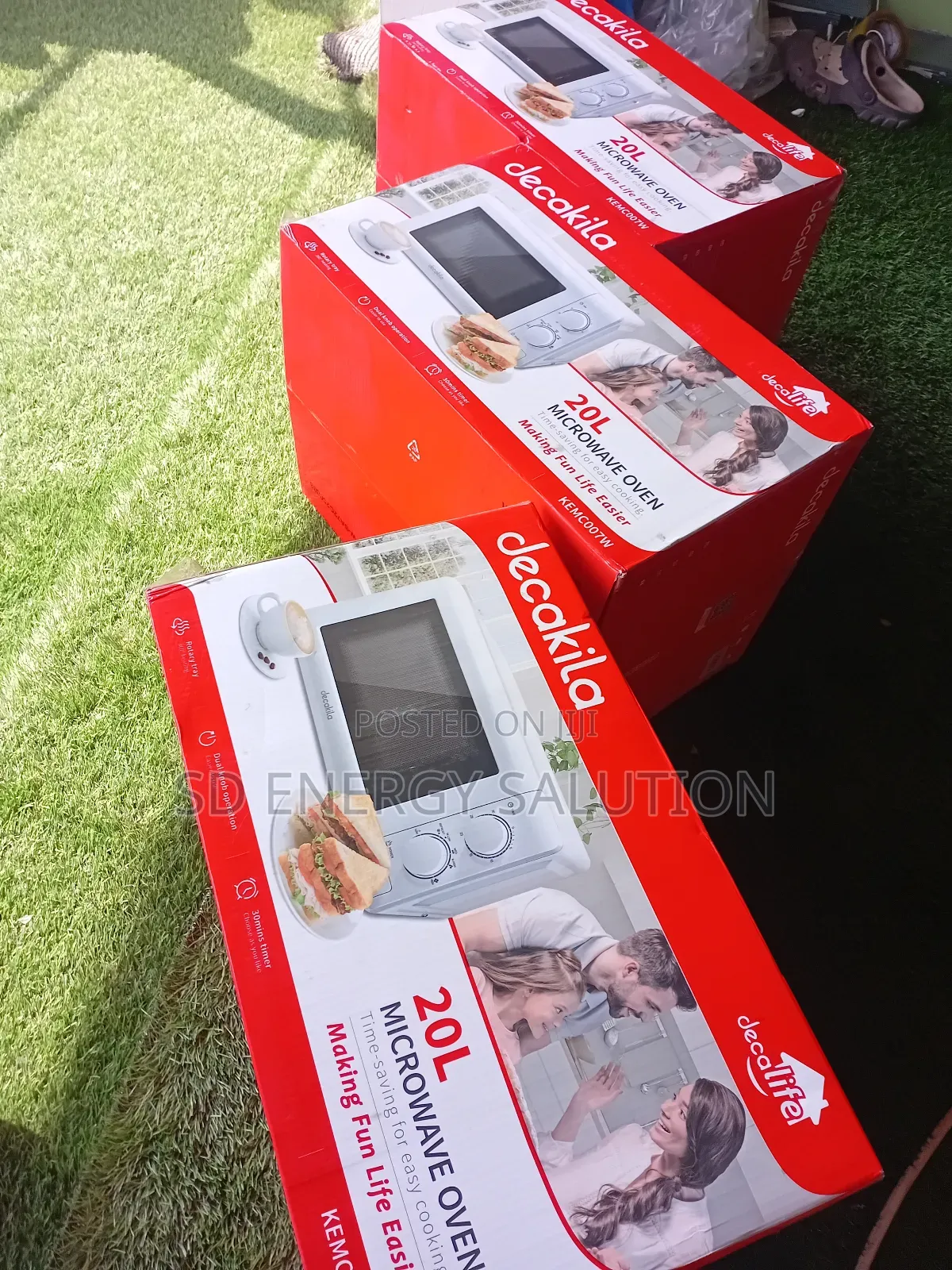 Perfect for Busy Lifestyle 20l Decakila 20 Liters Microwave