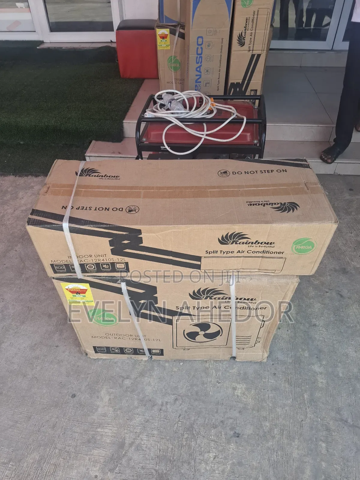 Energy Saving Rainbow 1.5hp Split Air Conditioning for Sale
