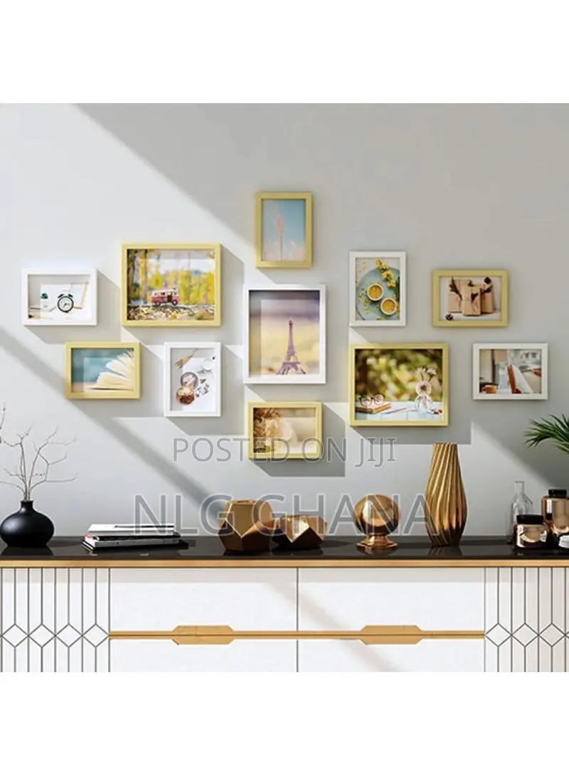 11pcs / Set Diy Picture Frames Wall Mounted Photo Tvx25431