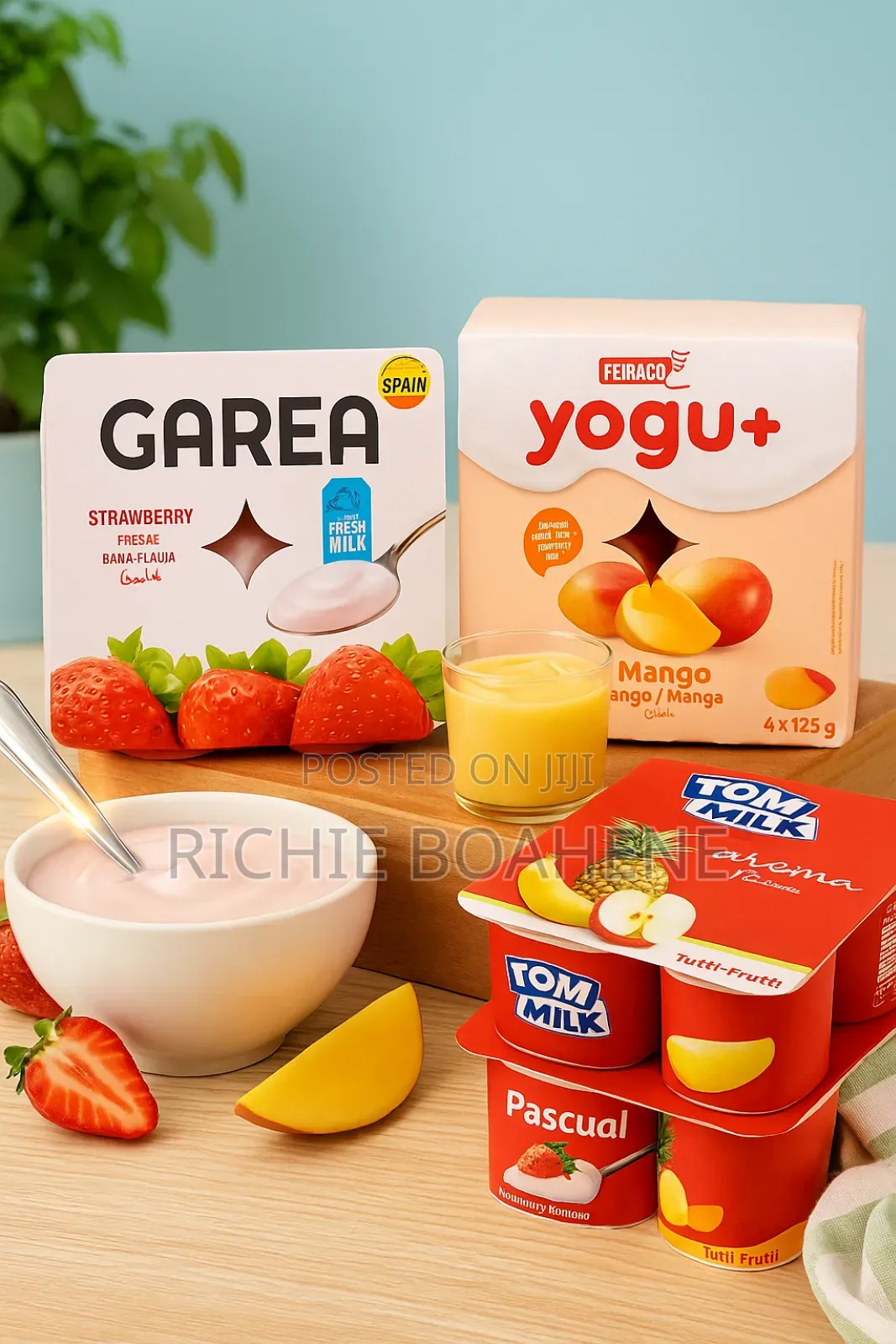 Pascual, Tom Milk, Garea Yogu+