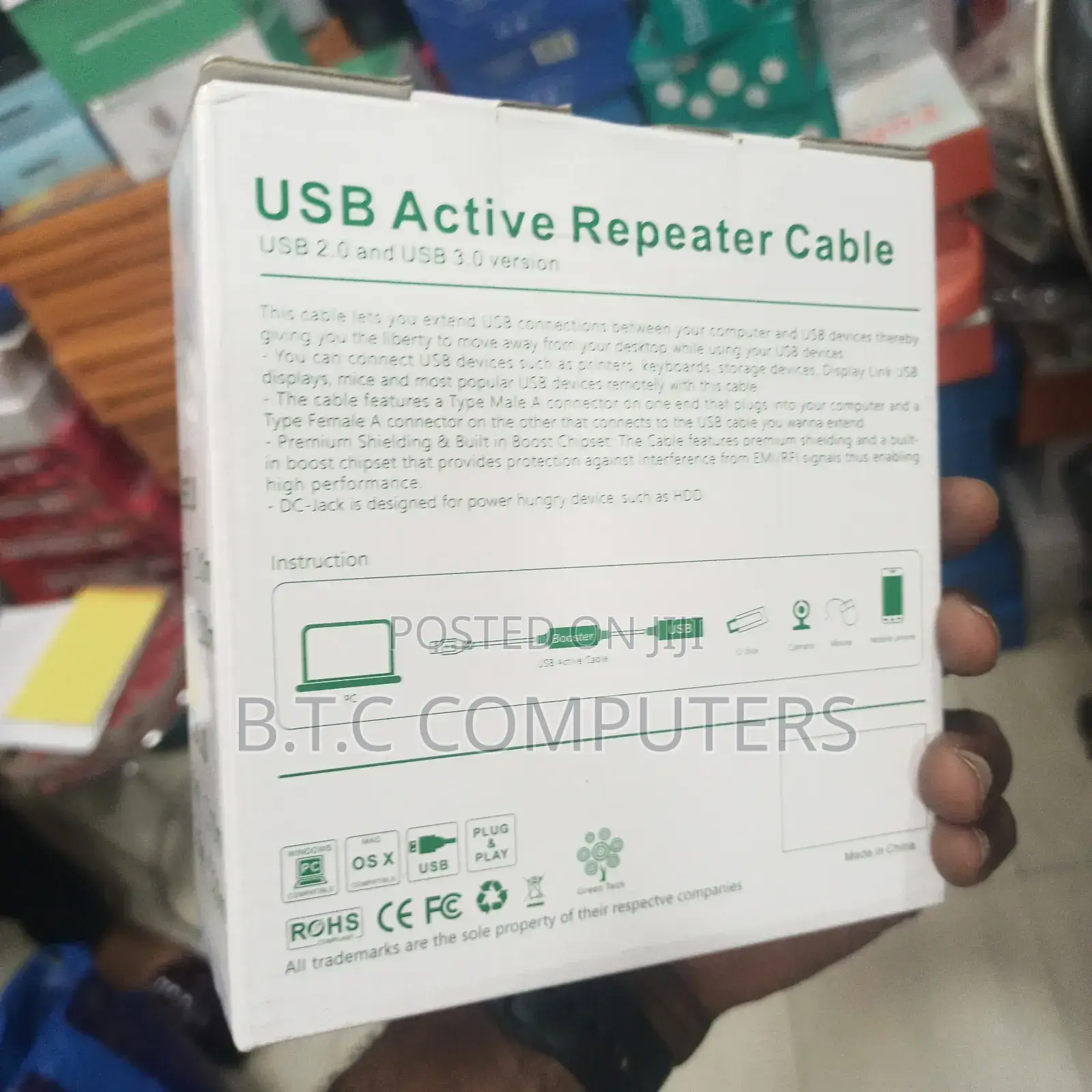 Usb Active Repeater Cable 5meter