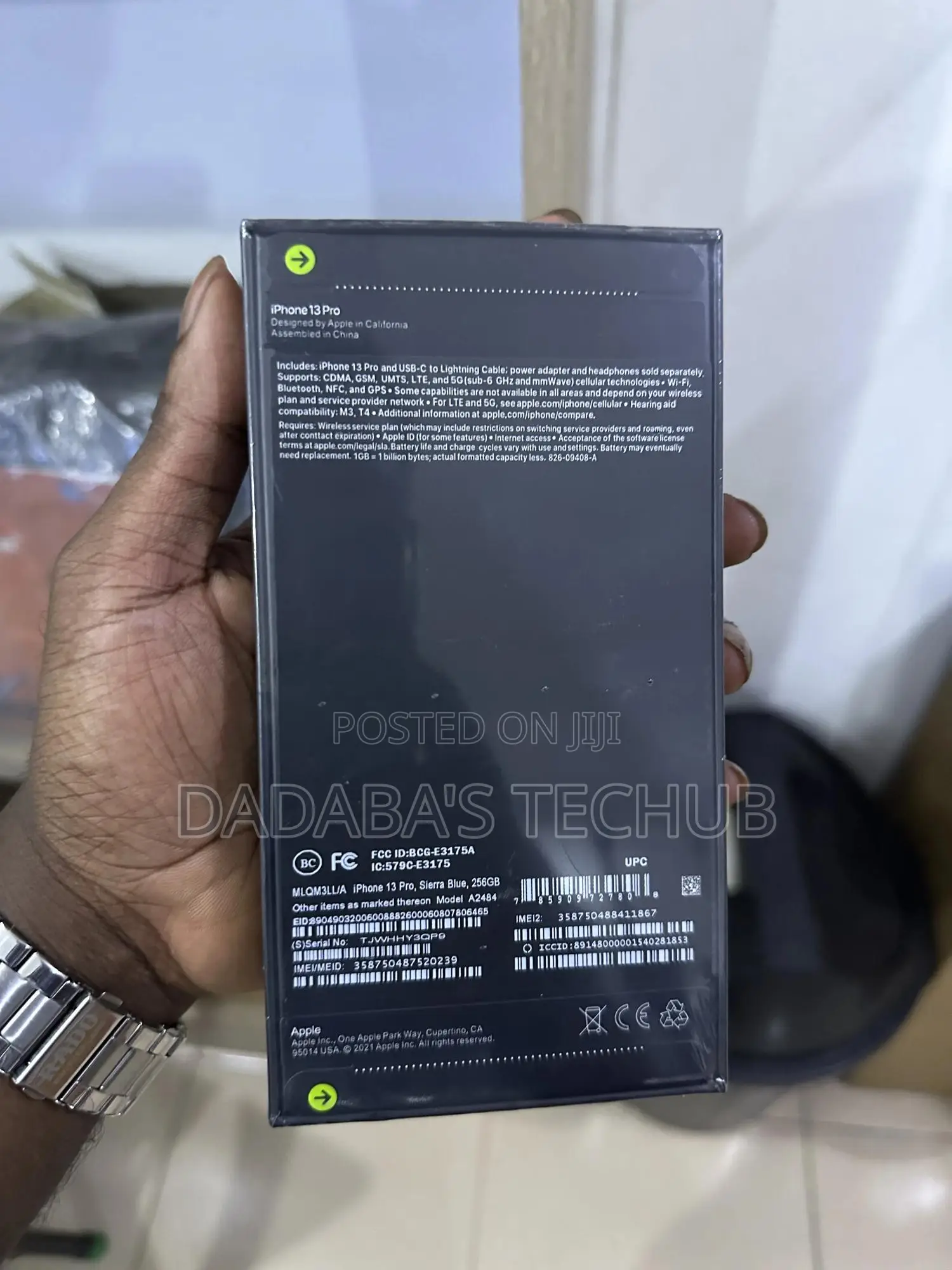 New Apple iPhone 13 Pro 256 GB Blue
