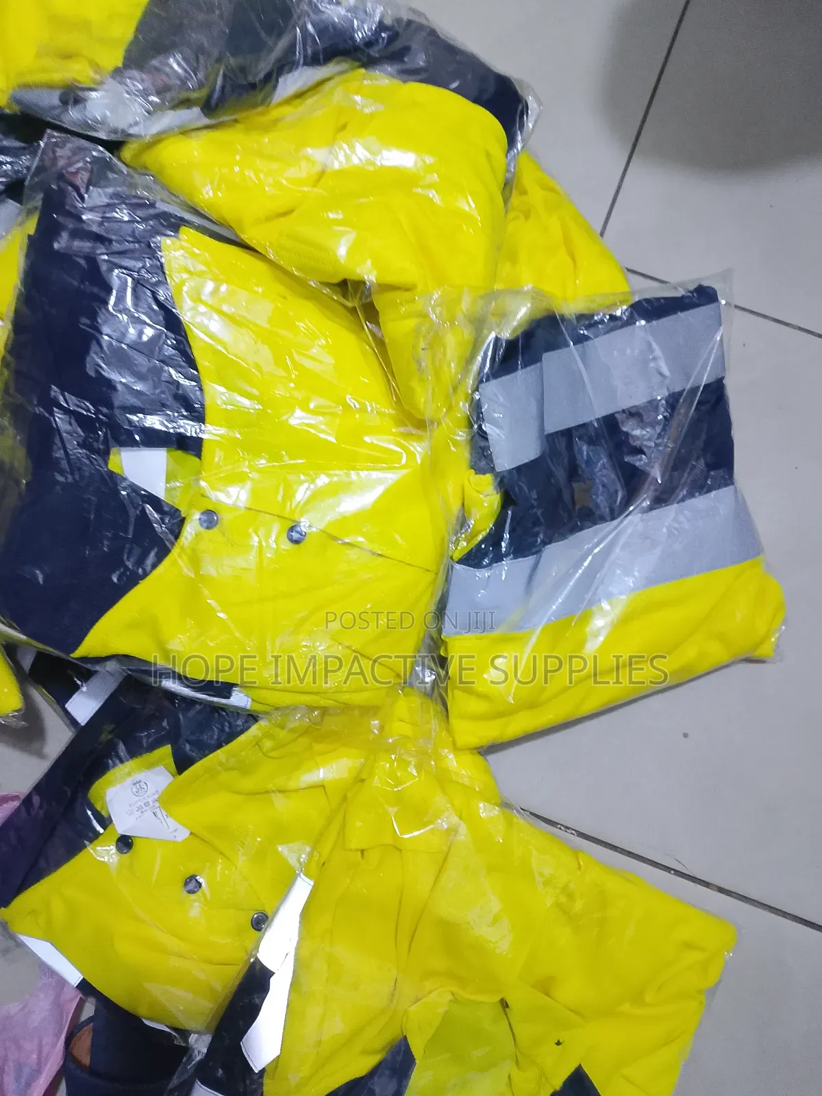 Yellow Polo Shirt - Light Duty.(Xl - 2xl)