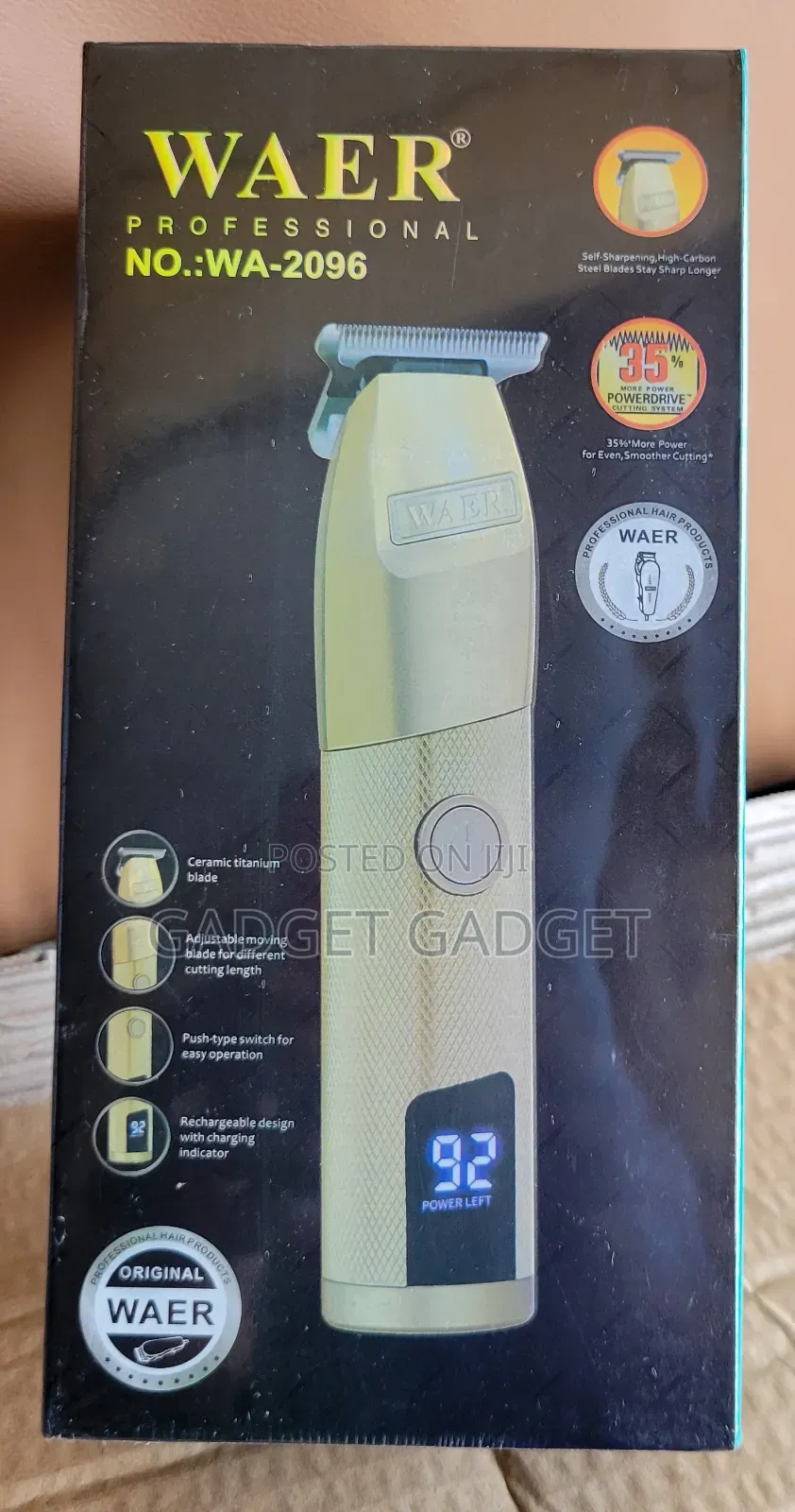 Waer Professional Clipper/Barbering Machine