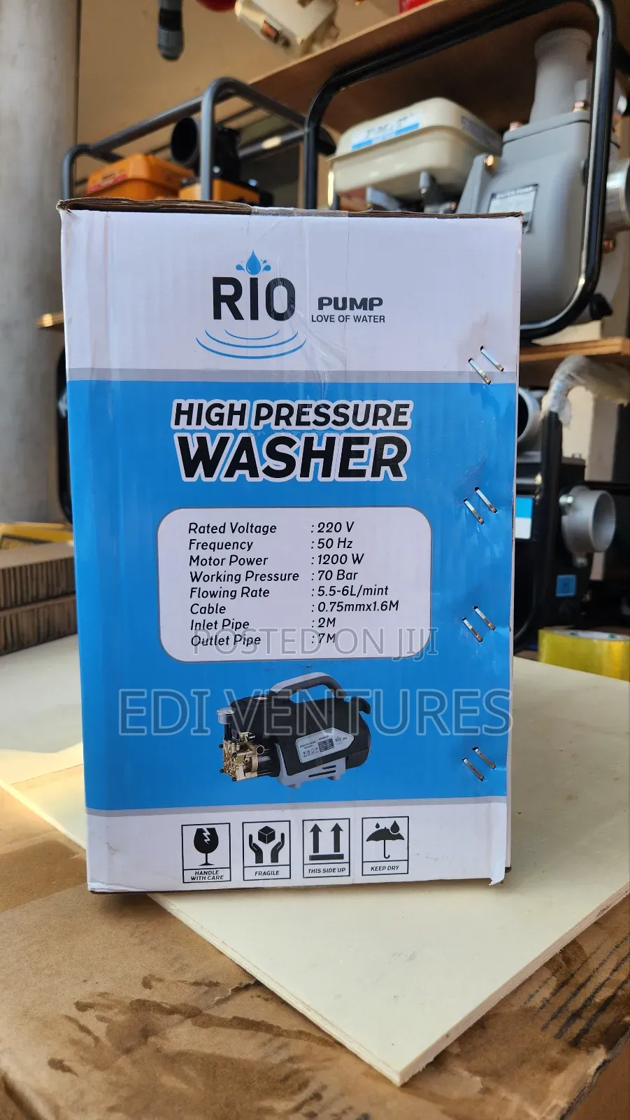Rio 1200w High Pressure Washer 70 Bar