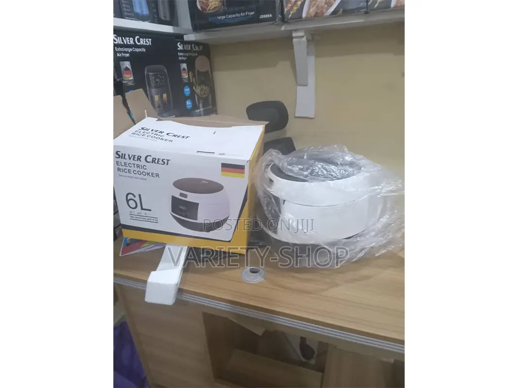 6l Electric Multipurpose Silver Crest Rice Cooker
