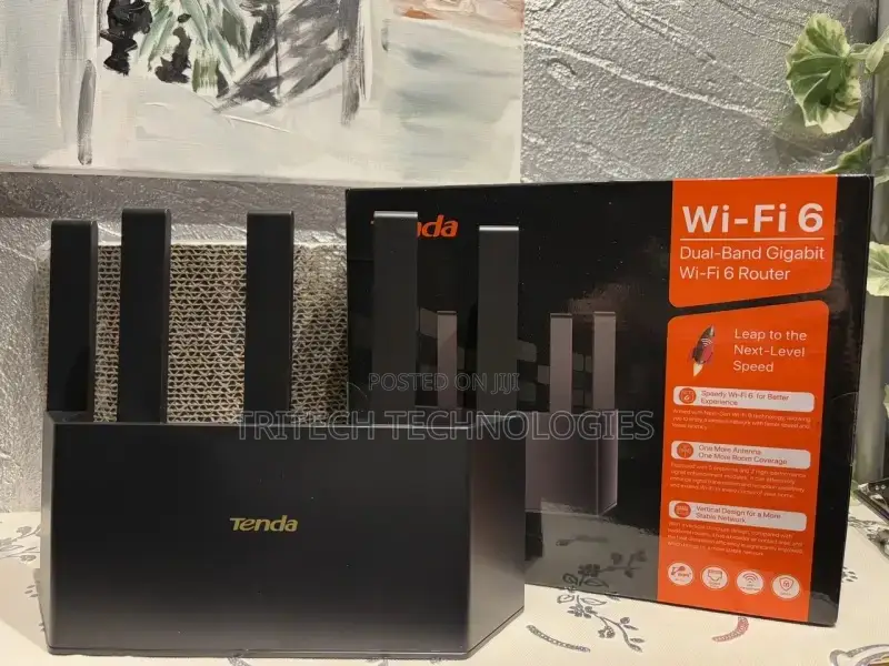 Tenda Tx2l Pro Ax1500 Dual-Band Gigabit Wifi-6 Router