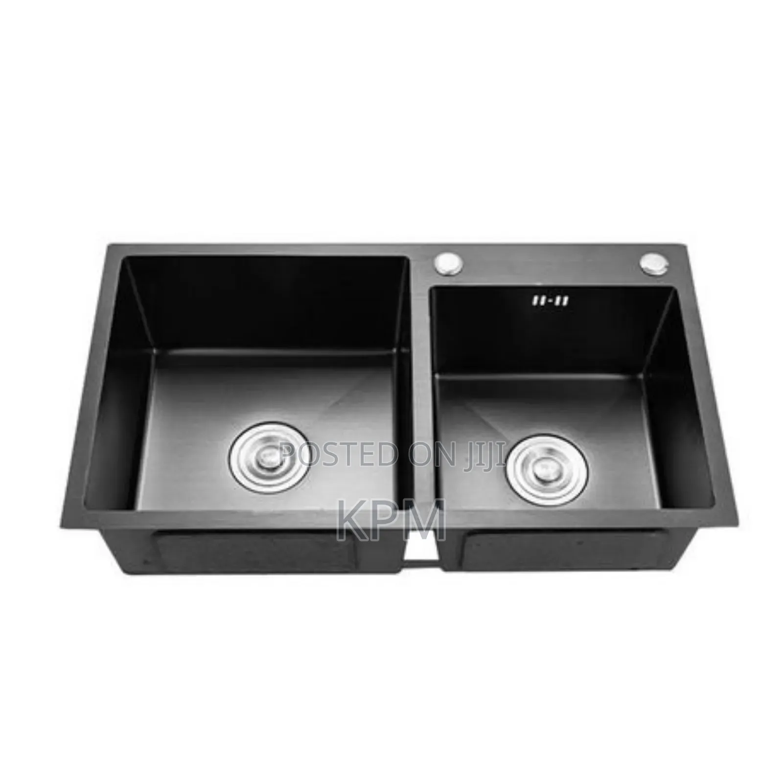 Black Kitchen Sink and Accessories