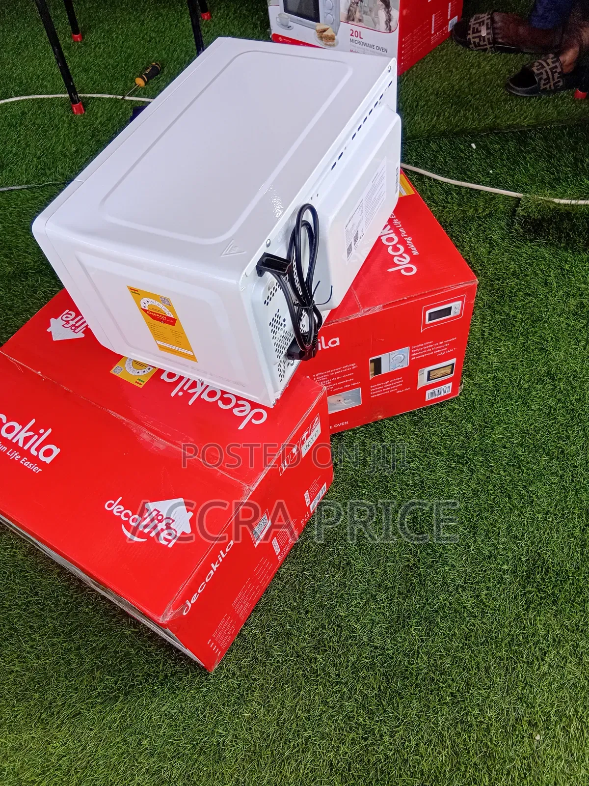 Powerful Decakila 20l Microwave Decalife Oven