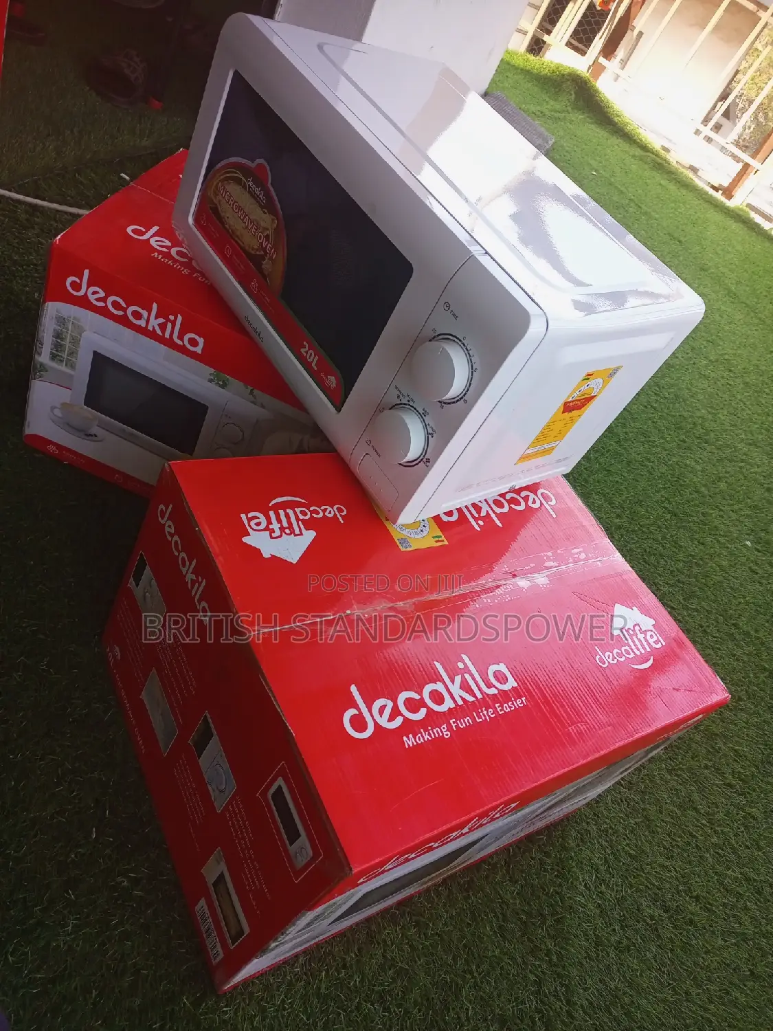 Quiet Bite Microwave Oven Decakila 20liters Oven Decakila