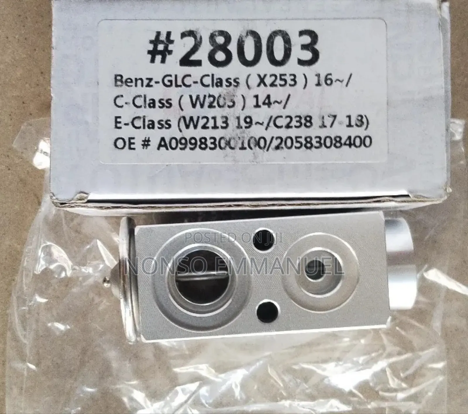 Mercedes Benz C300expansion Valve