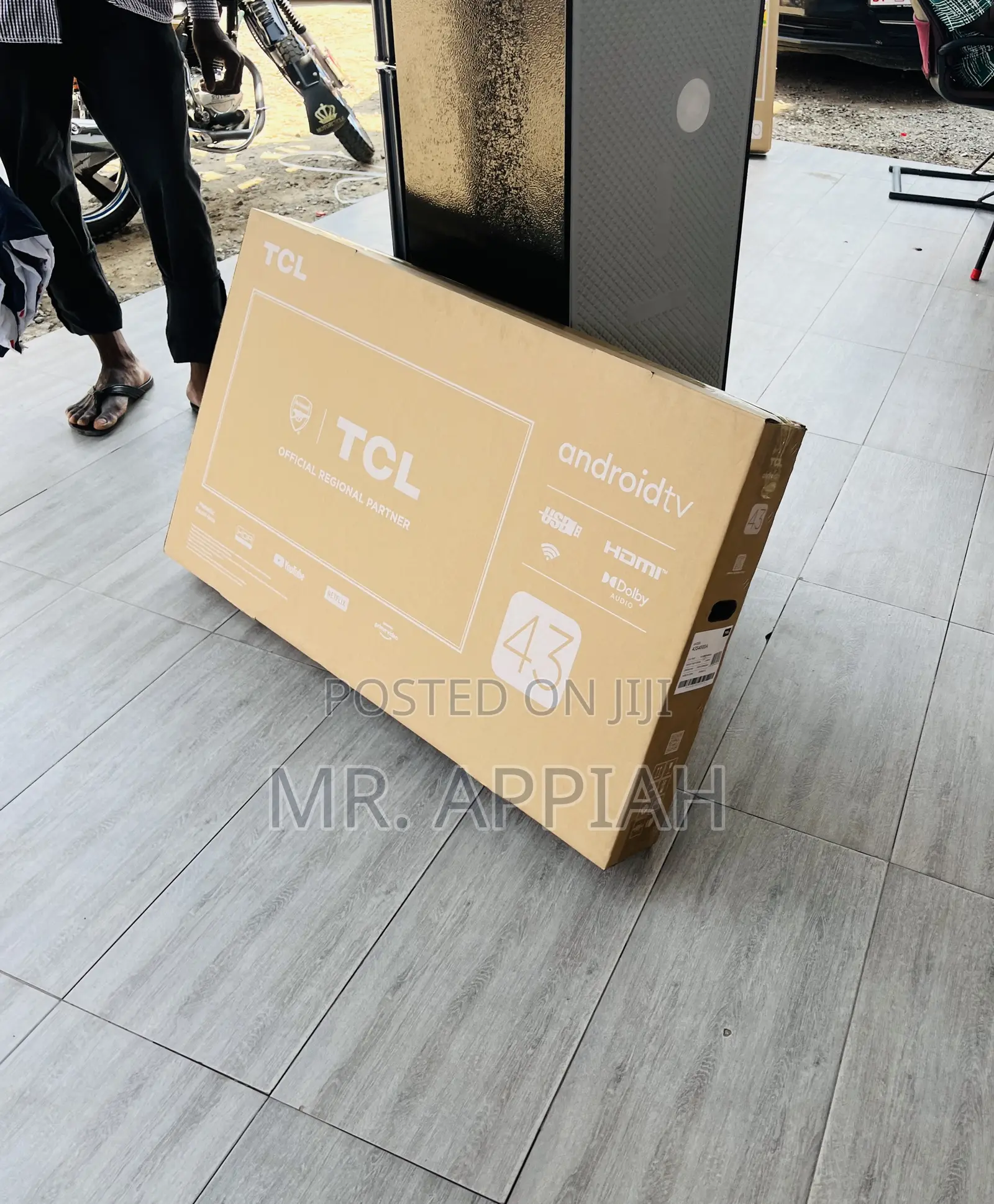 Brand New HDR Android TCL 43 Inch Smart Tv 