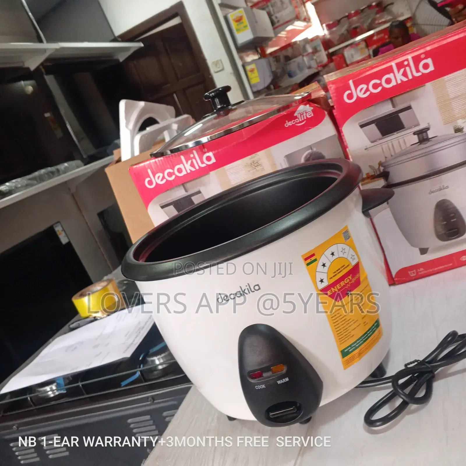 Power Saving Decakila 1.8l Decakila Rice Cooker