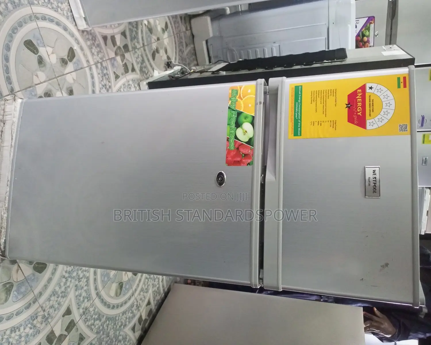 Compact Yet Spacious Westpool 95 L Fridge Silver Westpool