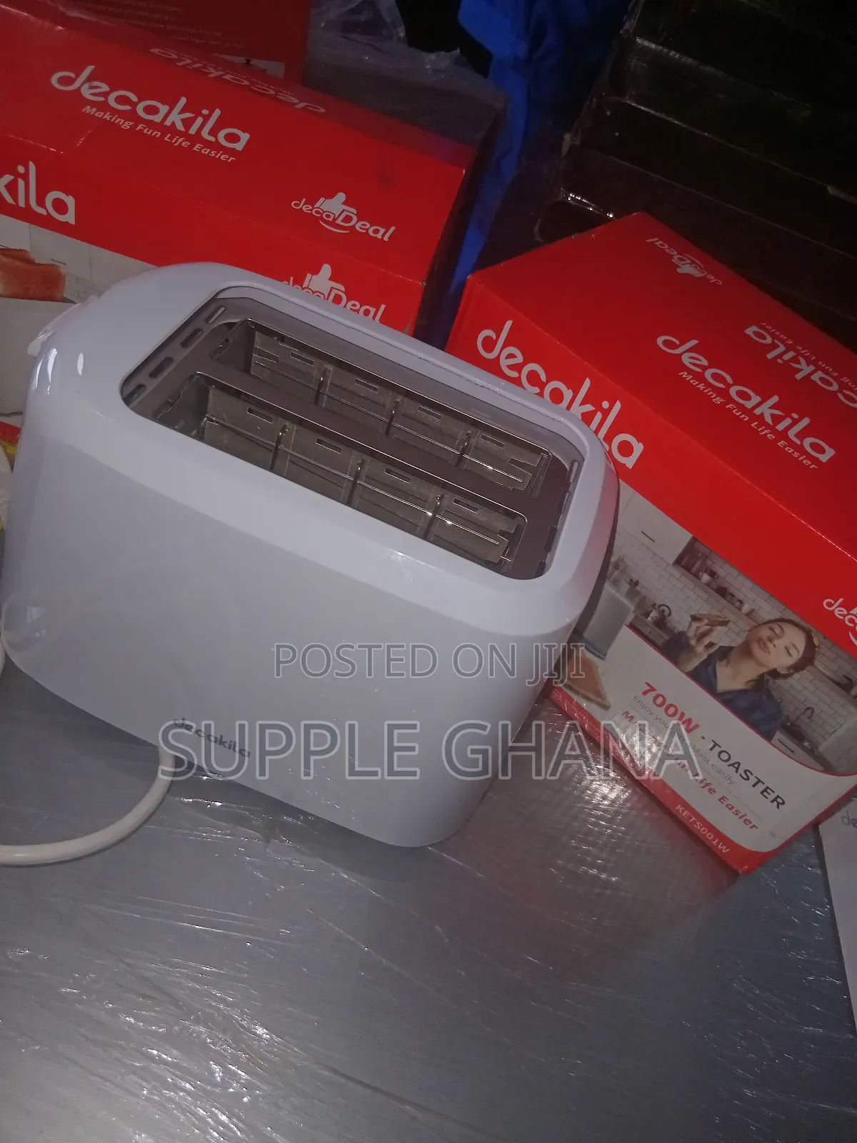 700w Toaster, Decakila Toastmaster