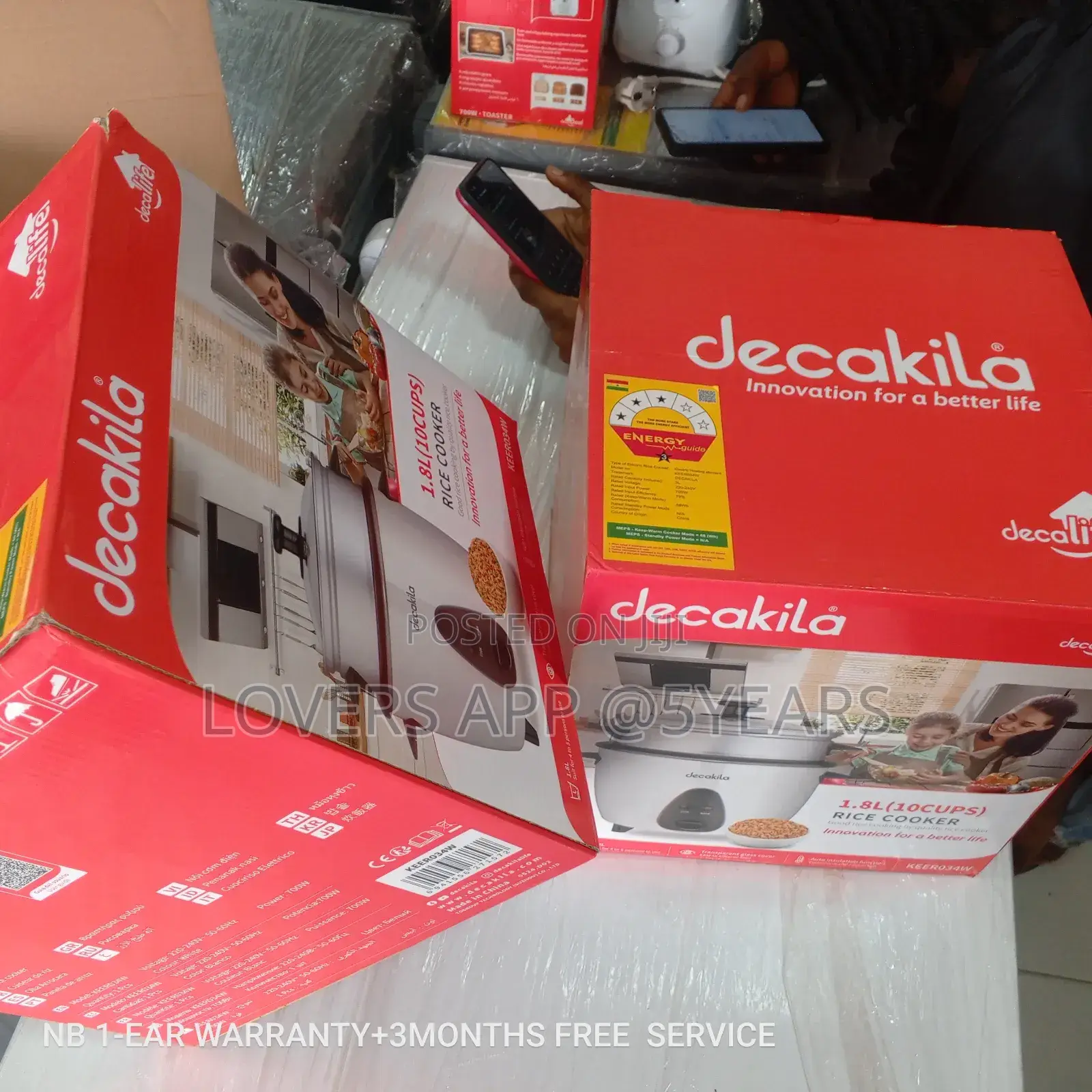 Enjoyable Decakila 1.8ldecakila Rice Cooker