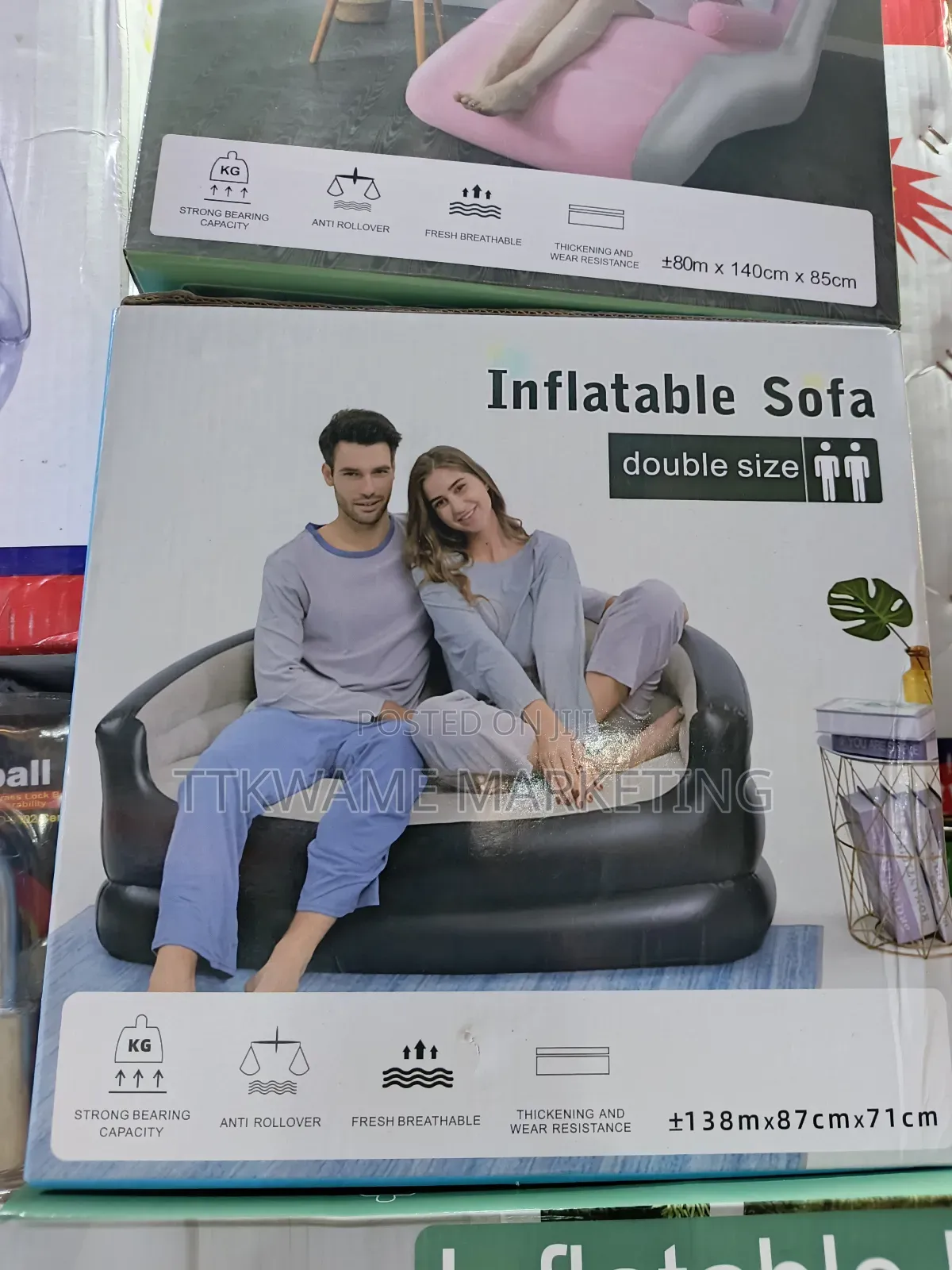 Double Inflatable Sofa