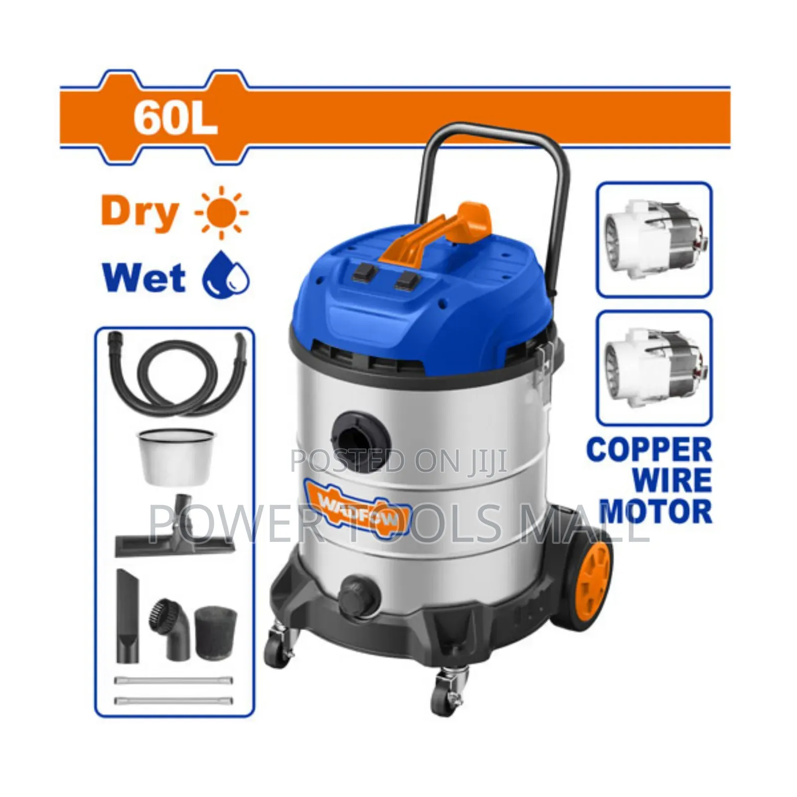 Vacuum Cleaner 60l (Wadfow)