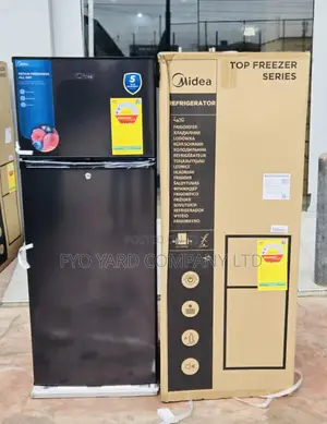 Midea 170ltr Double Door Top Mount Fridge