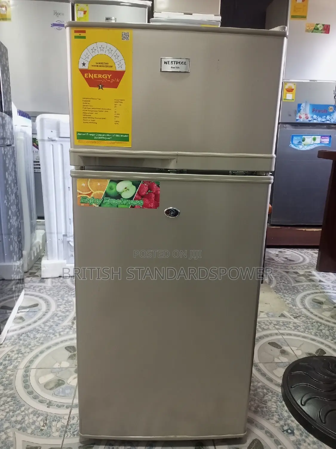 Keep It Fresh 95l Fridge Freezer Westpool 3 Shelves Fridge
