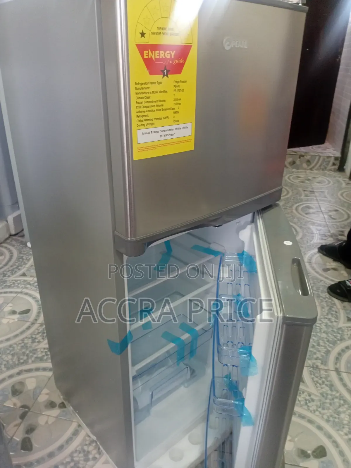 Powerful Compressor Pt-172t Pearl Fridge Freezer System Set