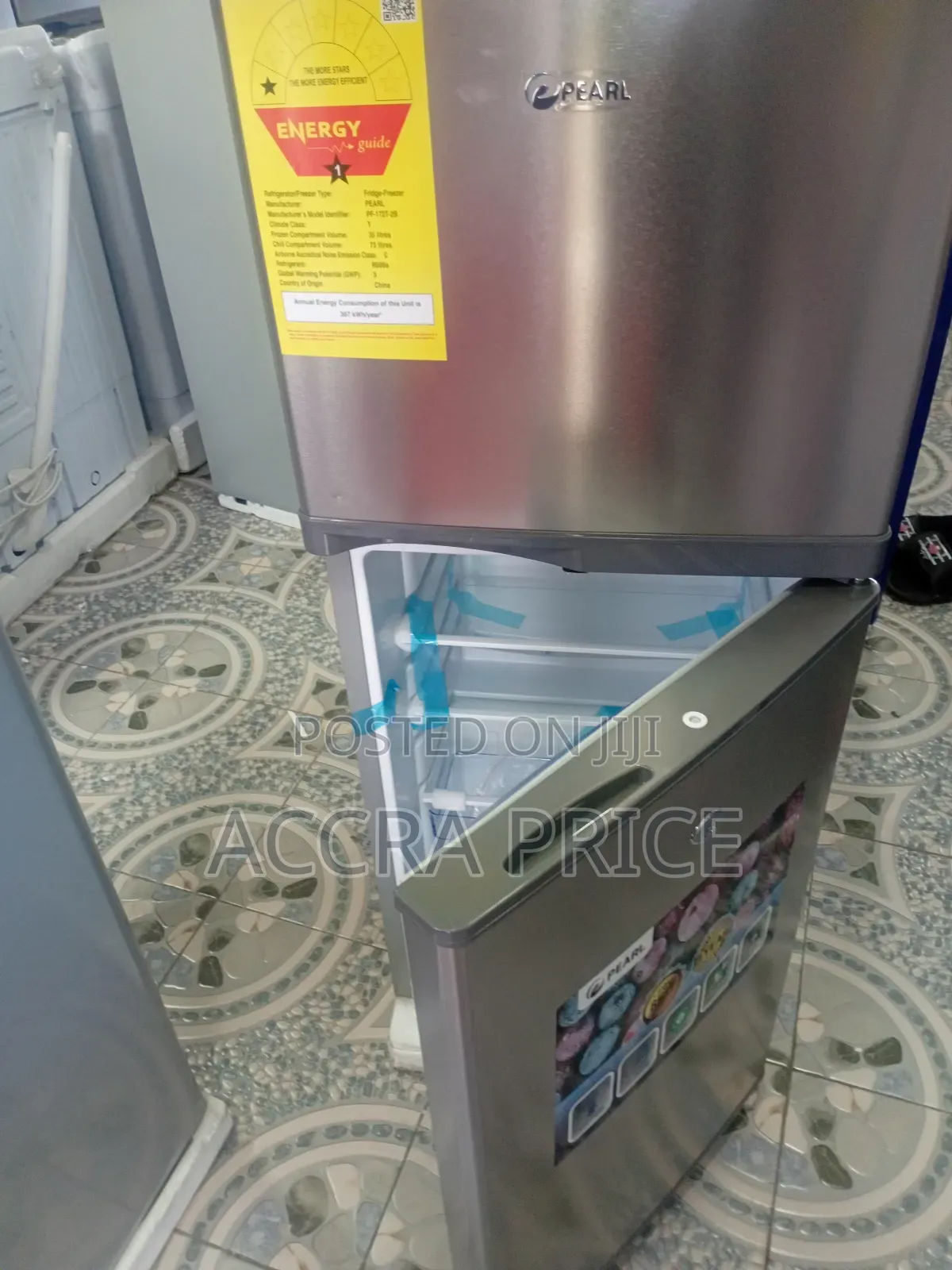 Fast Freezing Pearl 108l Fridge Freezer Systematic Set